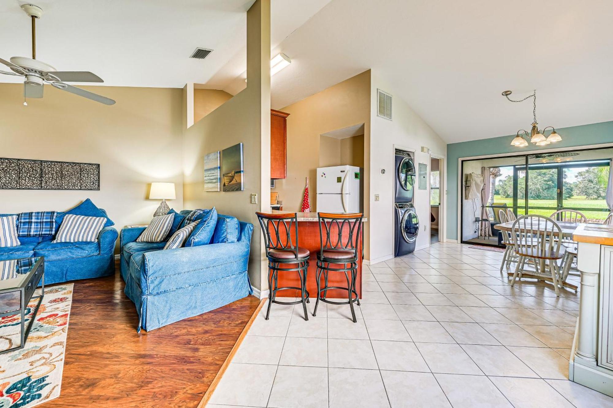 Sunny Canal-view With Lanai In Sebring! Sebring