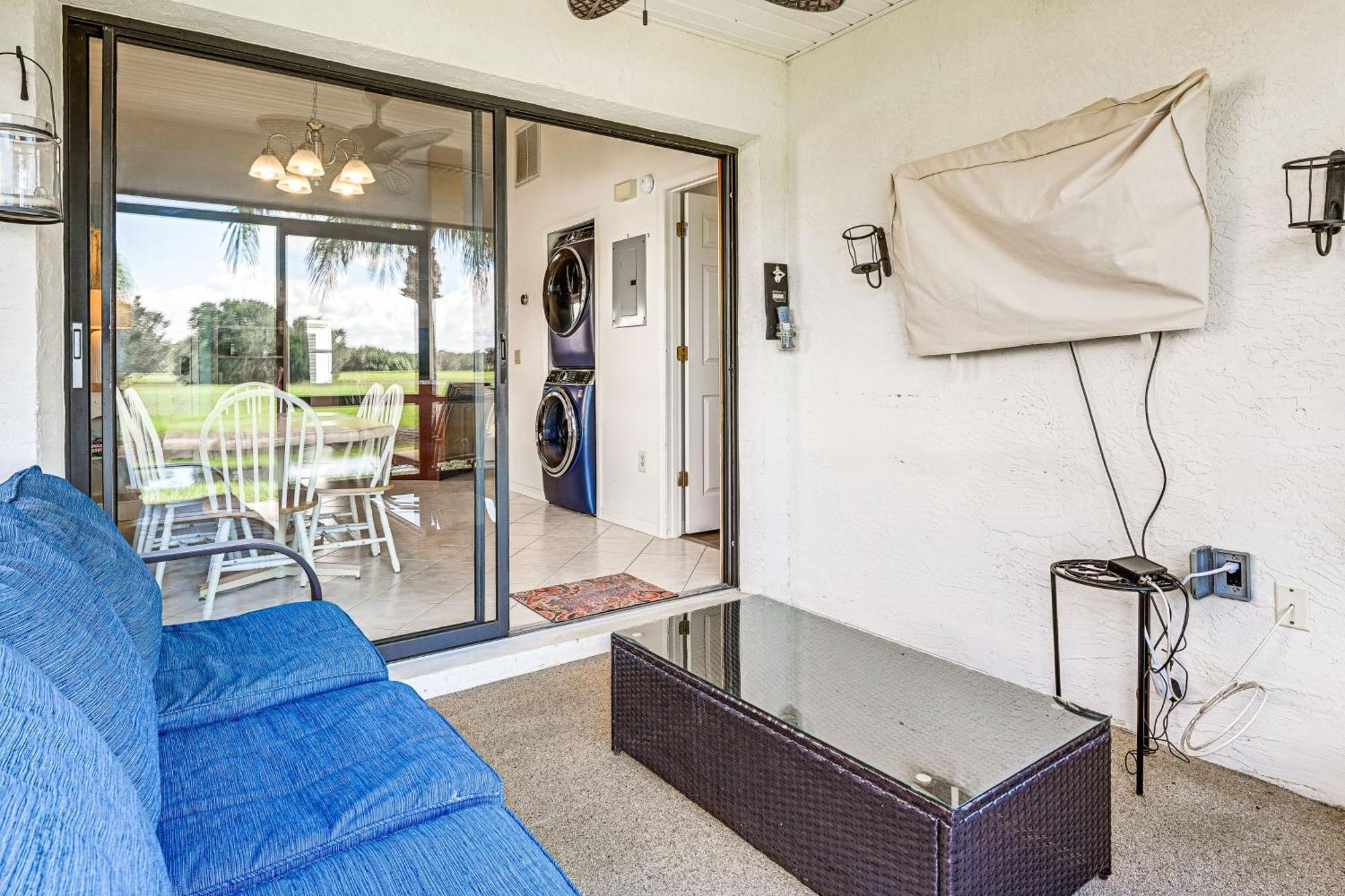 Sunny Canal-view With Lanai In Sebring!