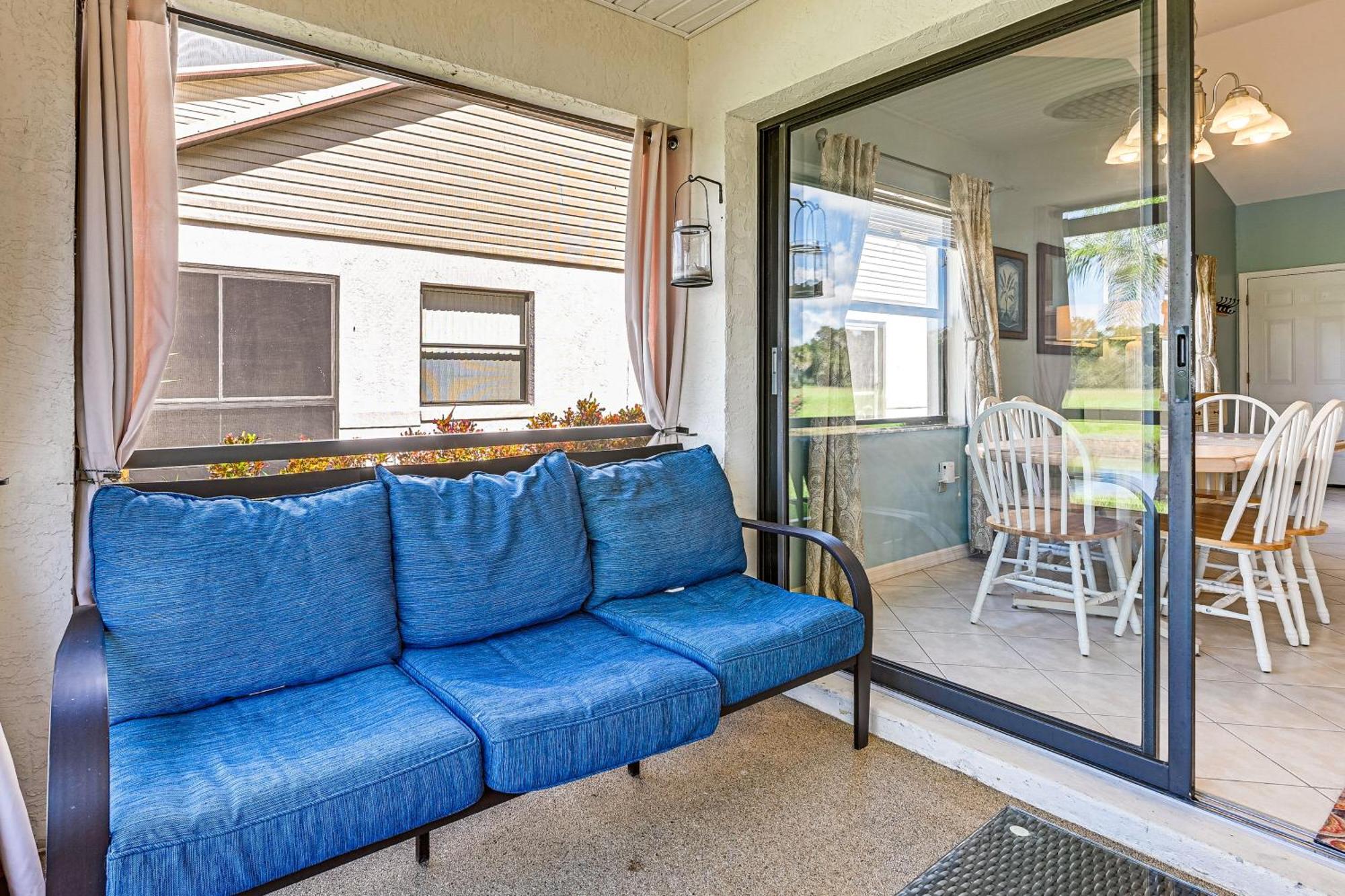 Villa Sunny Canal-view With Lanai In Sebring! *