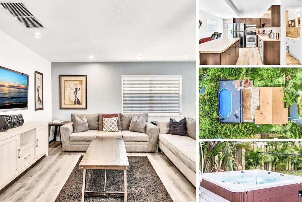 Cozy 3 - 2, Heated Pool & Jacuzzi, 10 Min And Olas Holiday home *