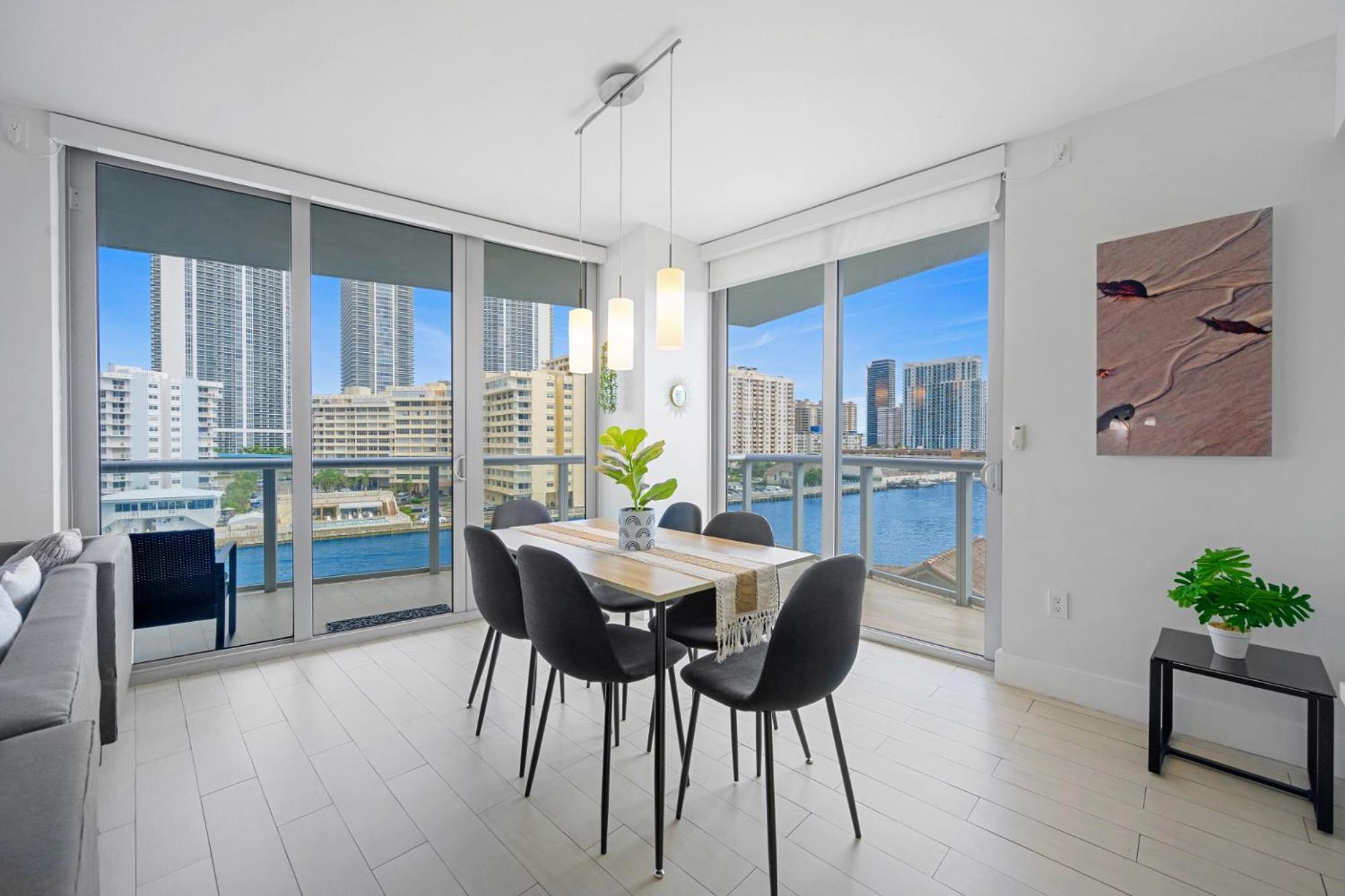 Hallandale Sky Water View