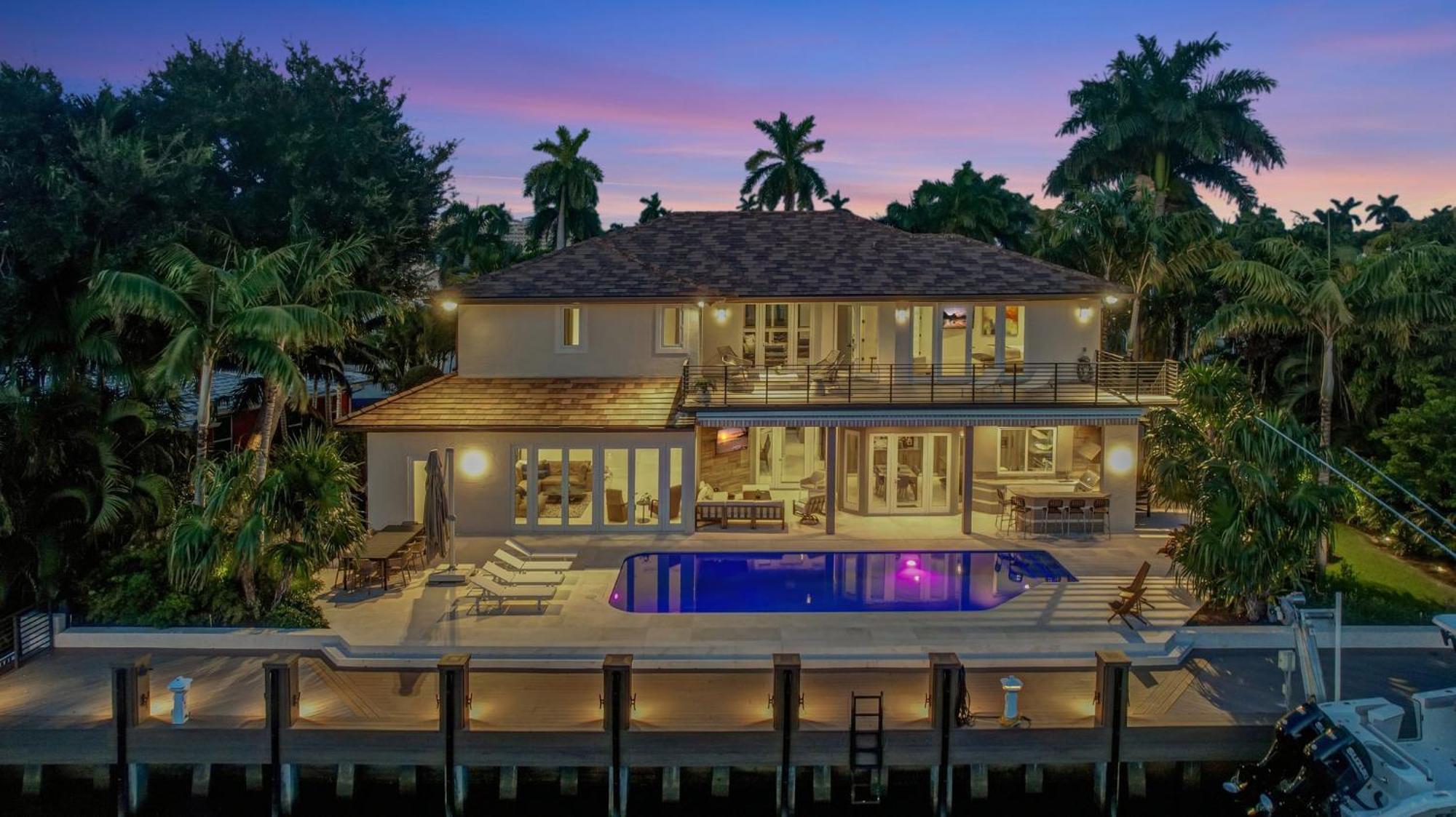 Holiday home Elegant Waterfront Estate 6br- 6.5ba Fort Lauderdale