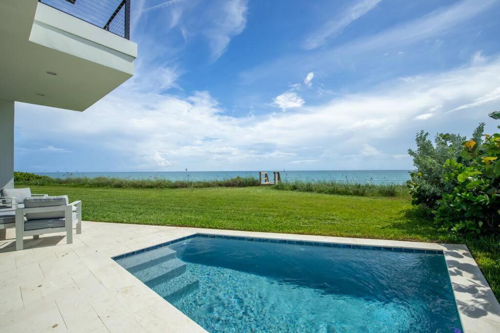 Oceanfront 4-bed Designer With Private Pool * Melbourne Beach
