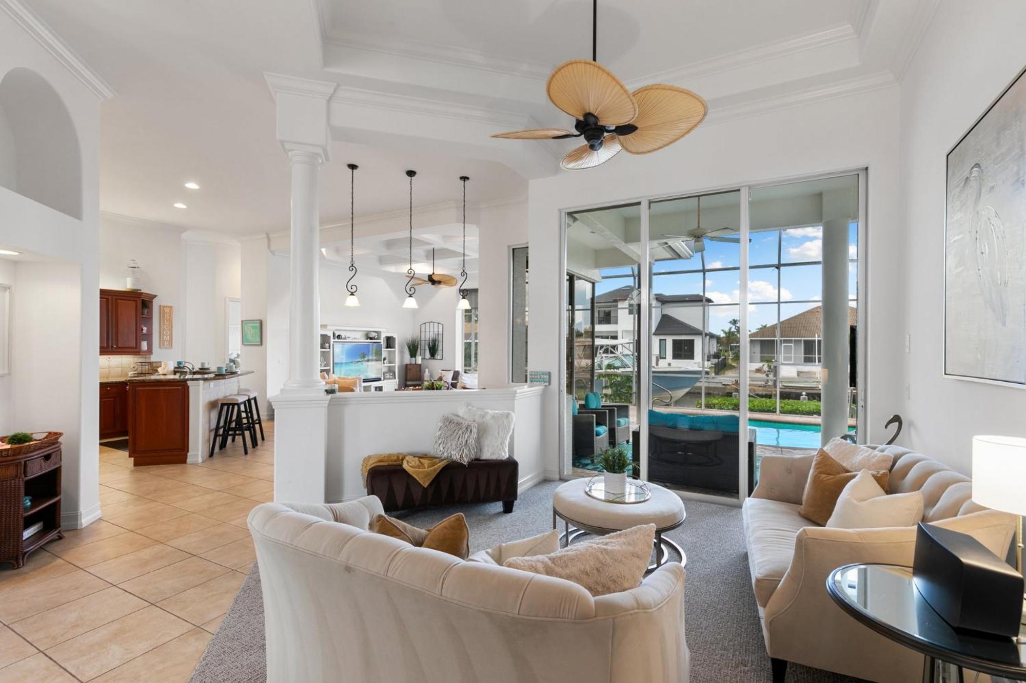 Unique 5 Bed Waterfront Woodbine Ct With Private Pool