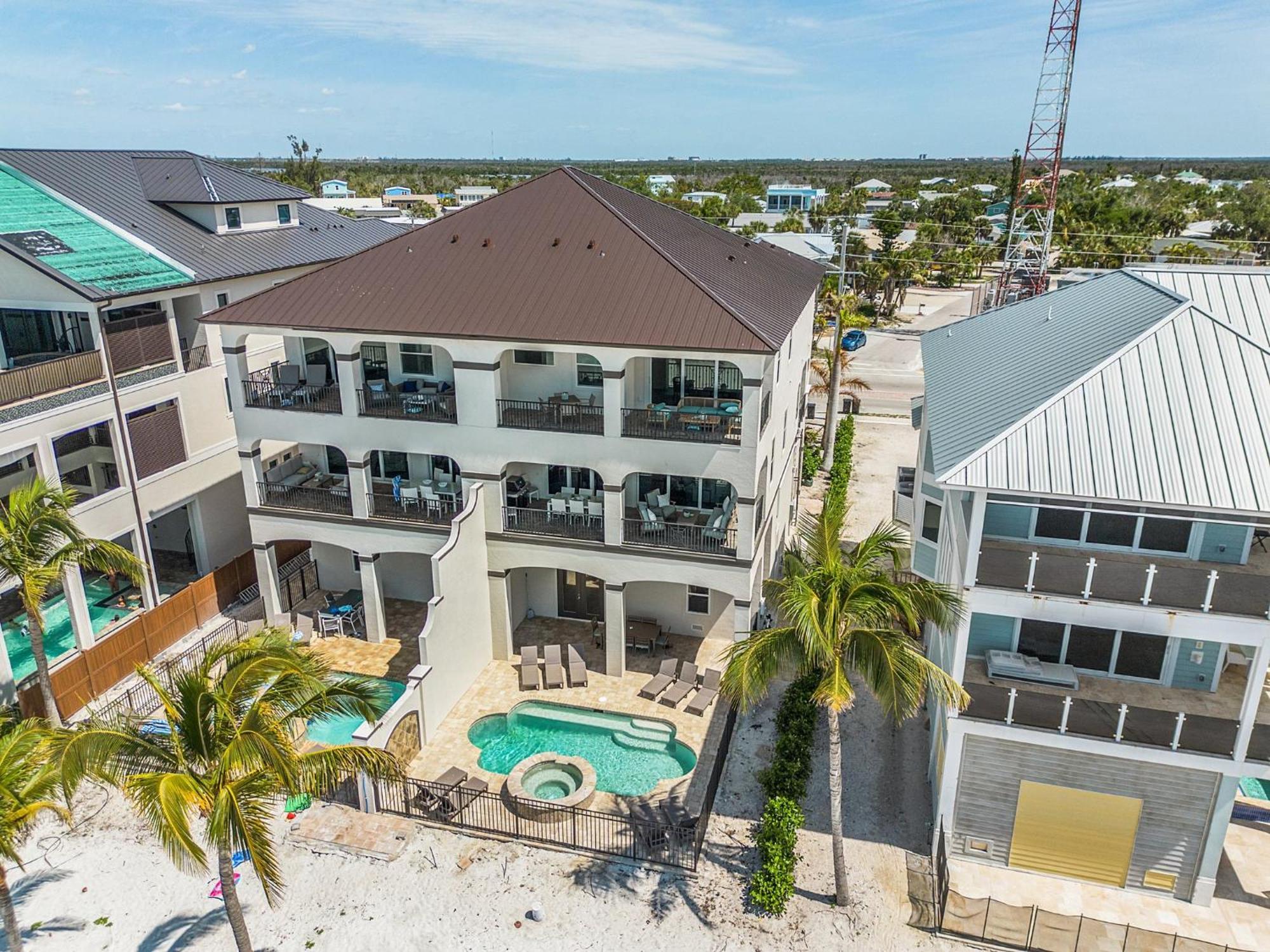 Holiday home Gulf-front 5br: Pool, Spa, Stunning Views *