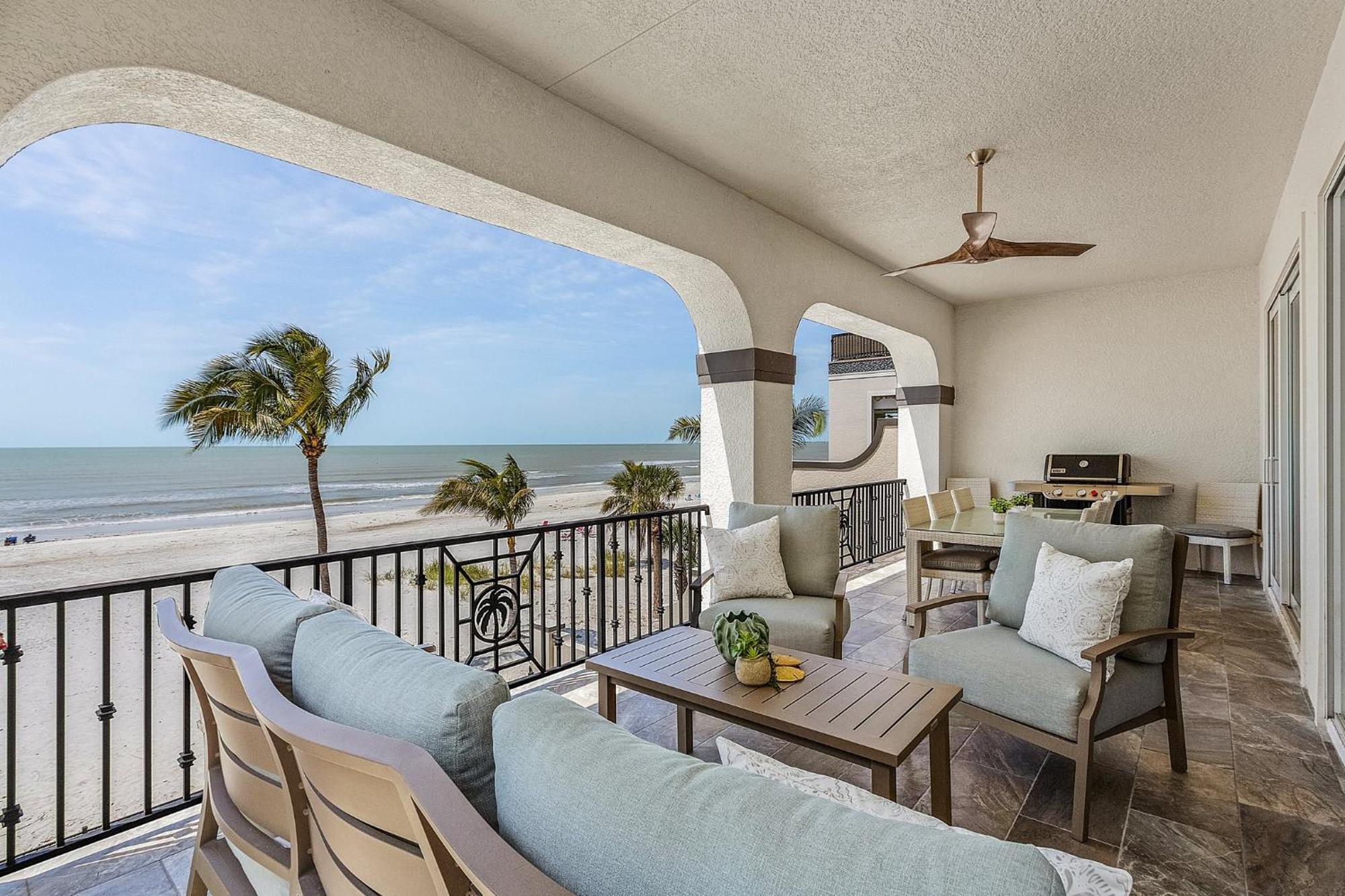 Gulf-front 5br: Pool, Spa, Stunning Views * Fort Myers Beach