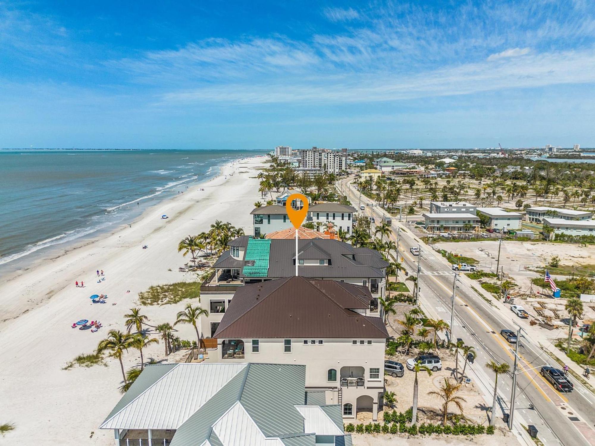 Gulf-front 5br: Pool, Spa, Stunning Views * Fort Myers Beach