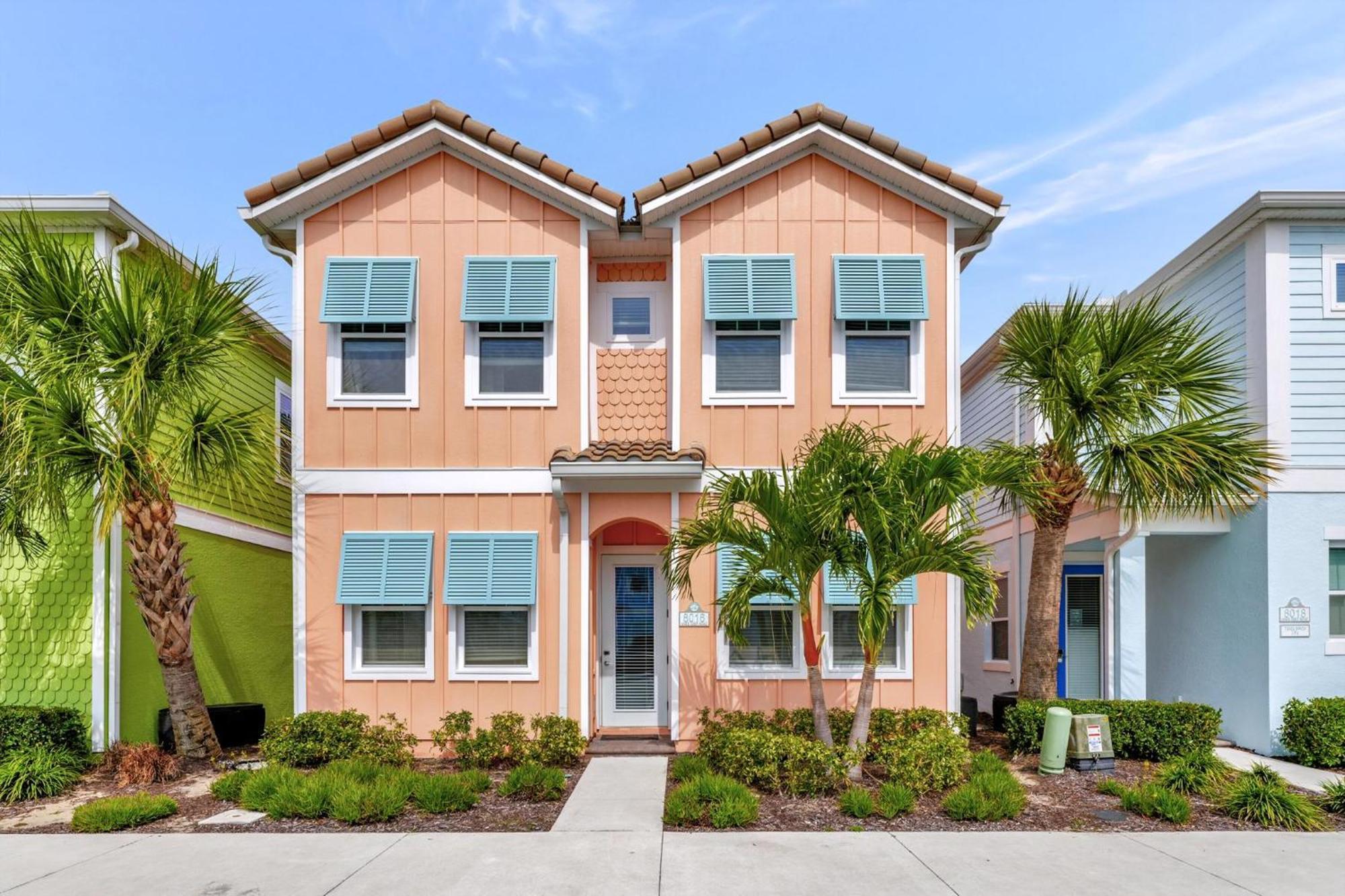 Peachy Dream With Private Pool Near And Margaritaville Access - 8016kd Holiday home Orlando