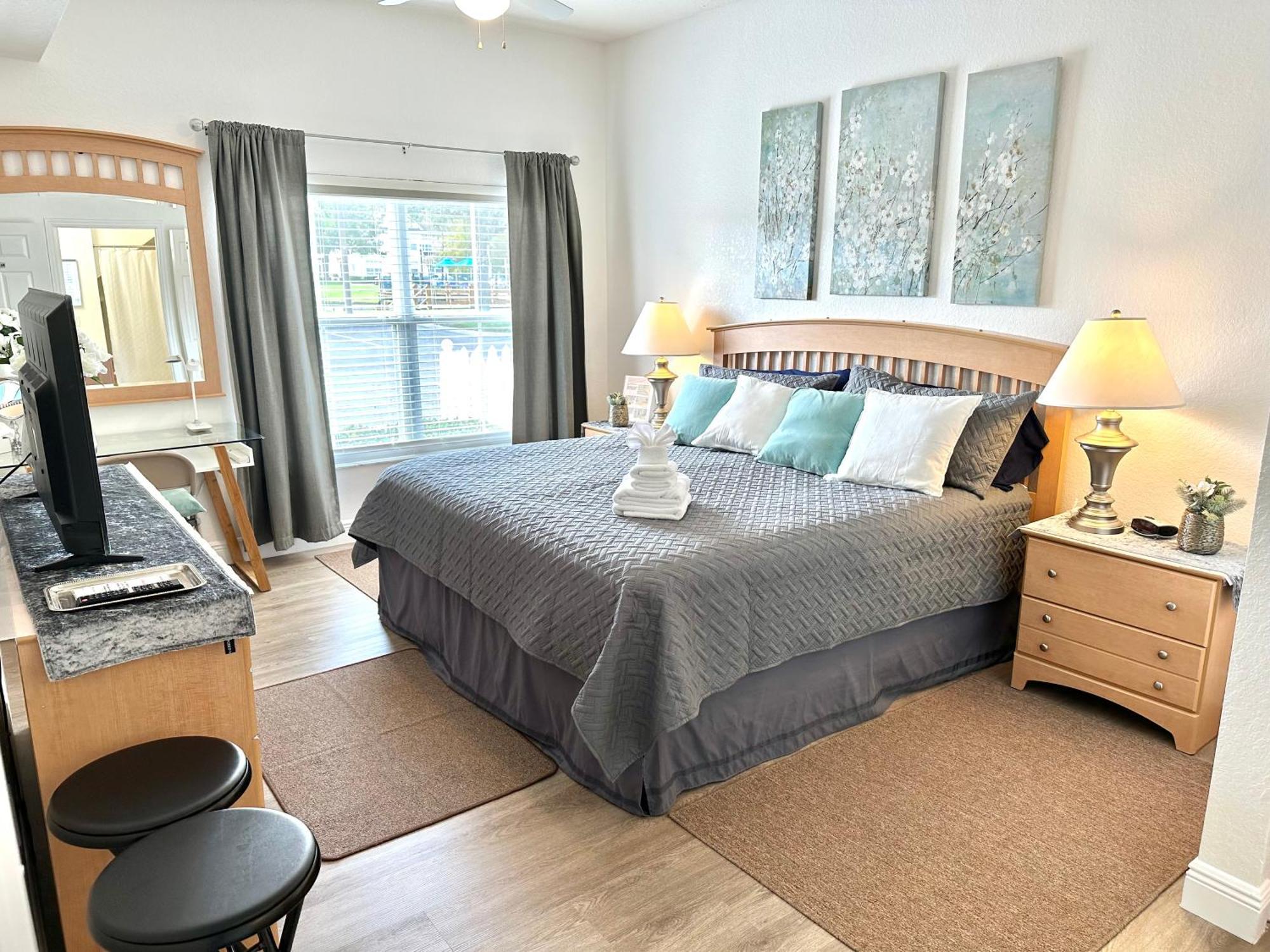 Cozy 4-bedroom Townhome In A Vacation Near Disney-orlando Aparthotel Kissimmee
