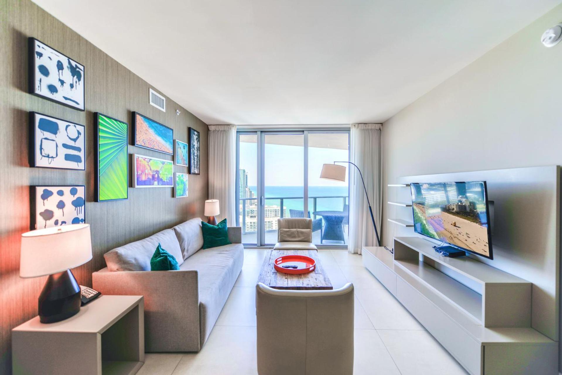 Apartment W Beautiful Beachfront And Views From 25th Floor! Hollywood