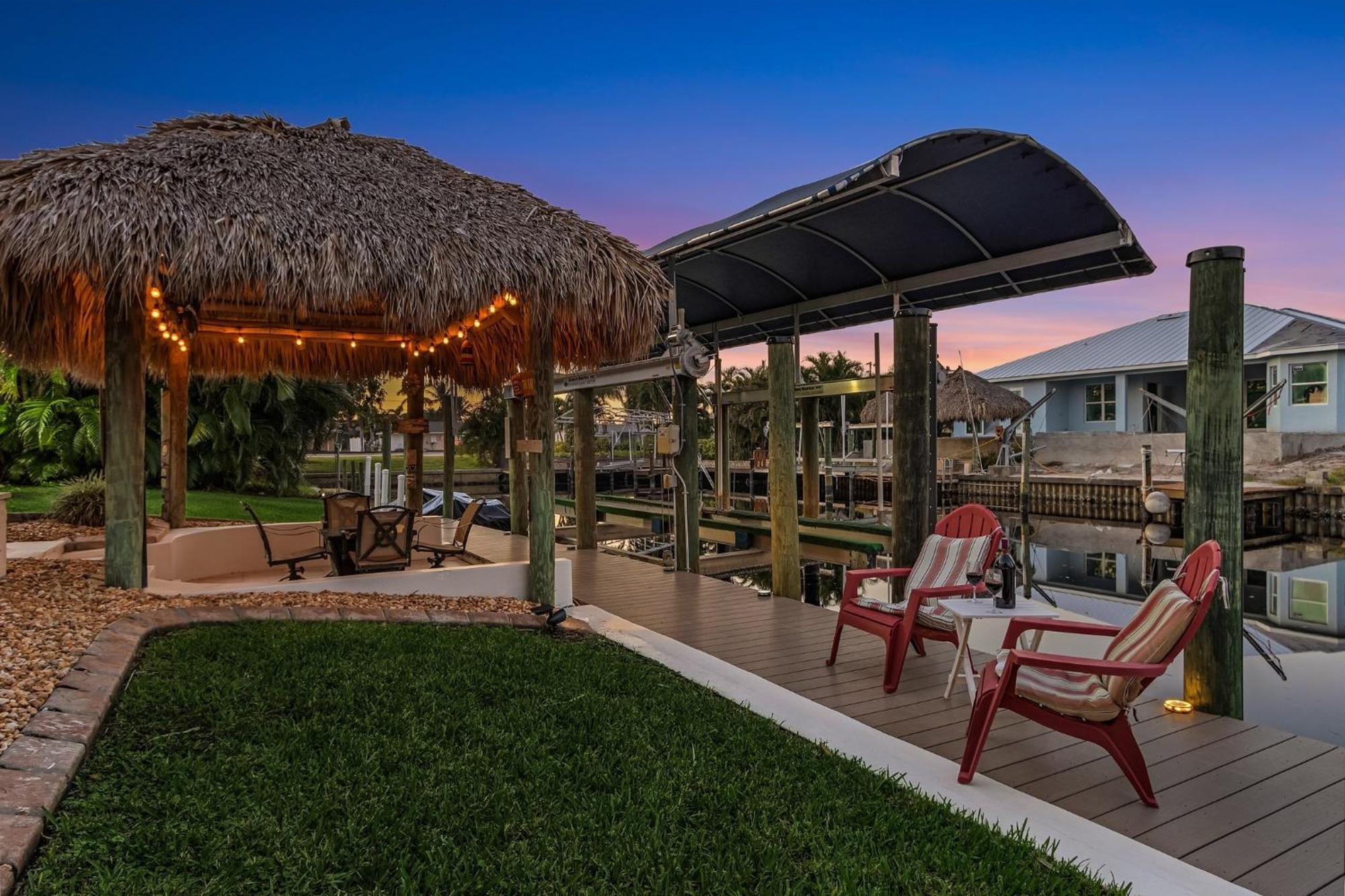 Holiday home Gulf Access Dock With Tiki Heated Pool Casa Chillotta Roelens