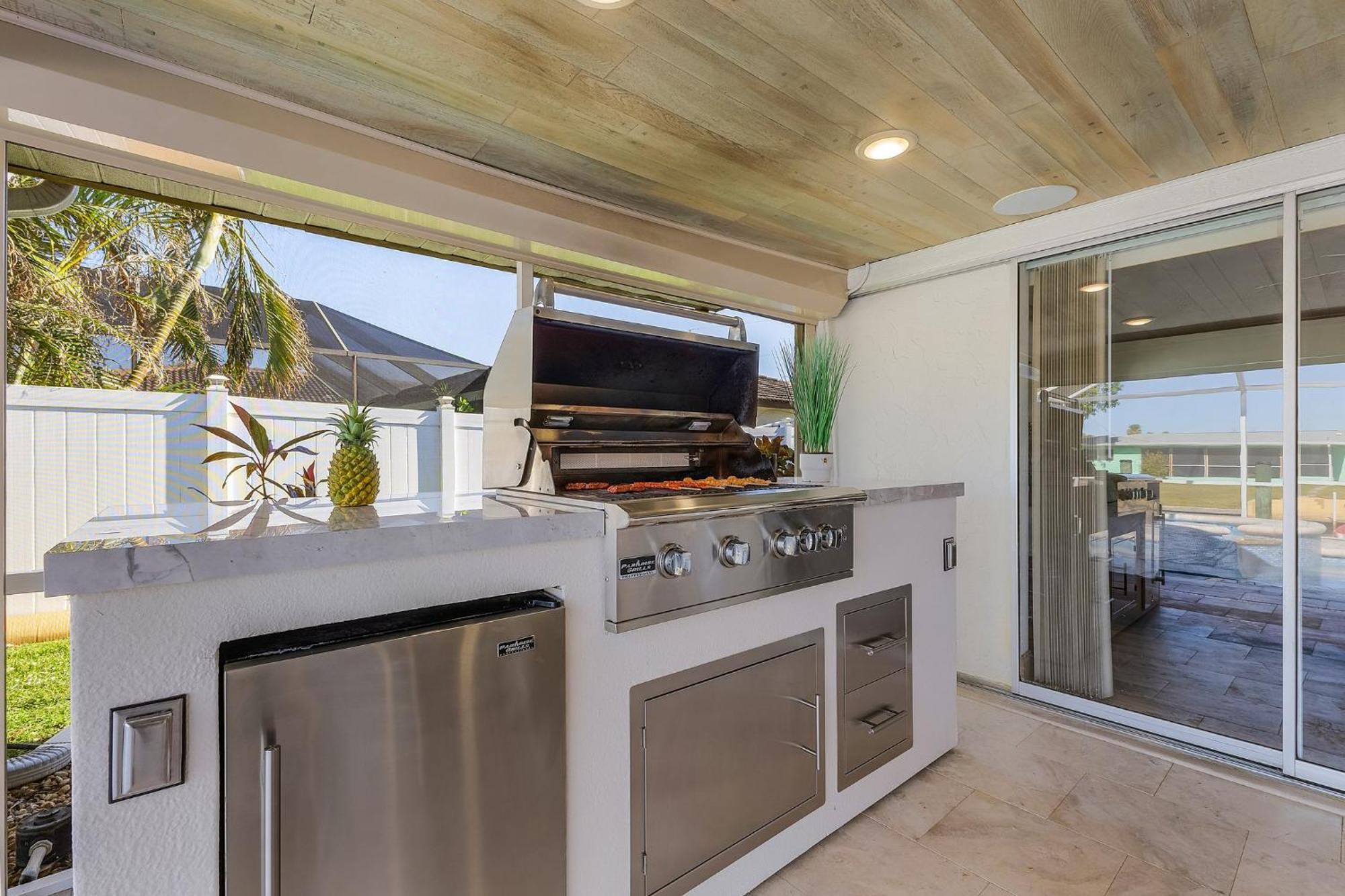 Holiday home Gulf Access Dock With Tiki Heated Pool Casa Chillotta Roelens Cape Coral
