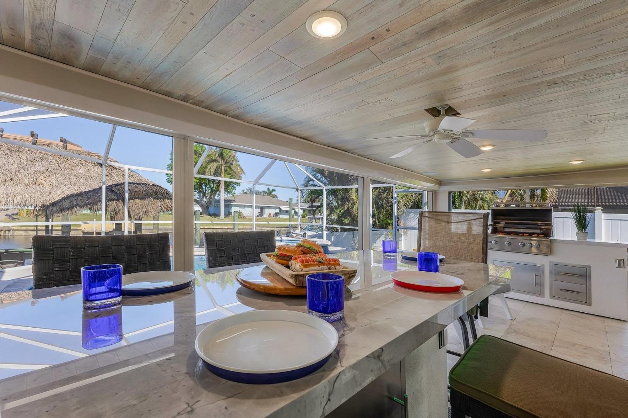 Gulf Access Dock With Tiki Heated Pool Casa Chillotta Roelens *