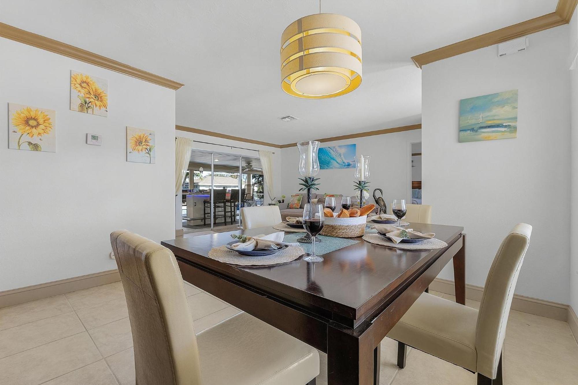 Holiday home Gulf Access Dock With Tiki Heated Pool Casa Chillotta Roelens Cape Coral