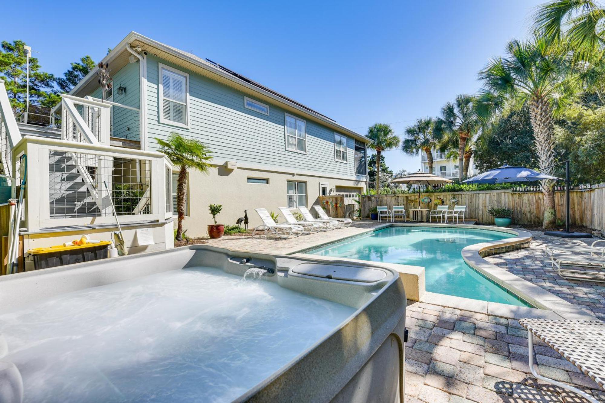 Santa Rosa With Pool, Hot Tub And Golf Cart *