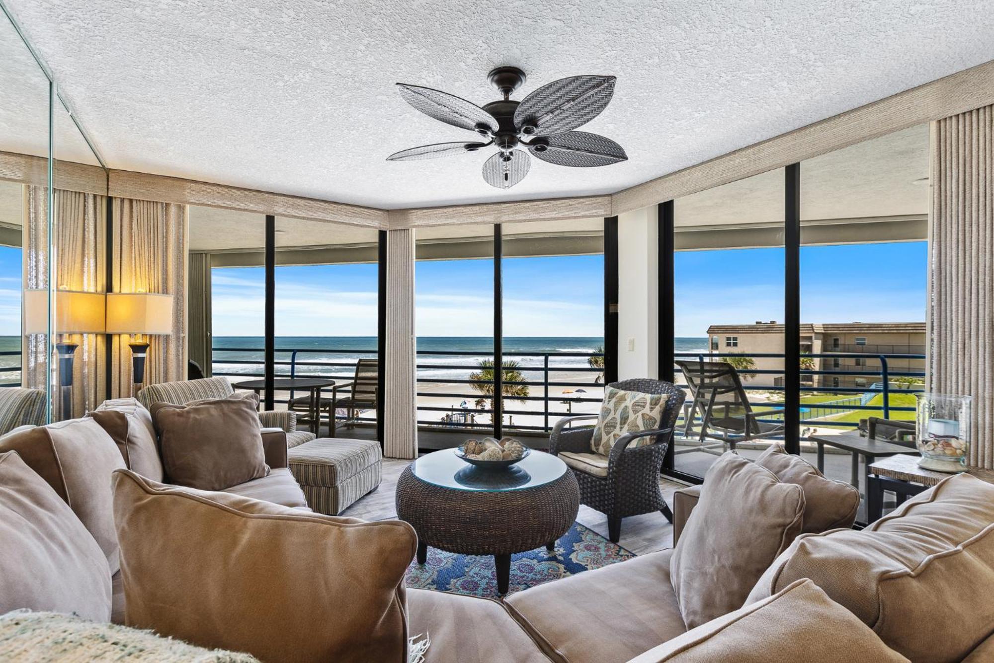 Apartment Luxury Oceanfront - Stunning Views & Private Balcony - Ebb Tide 305 *