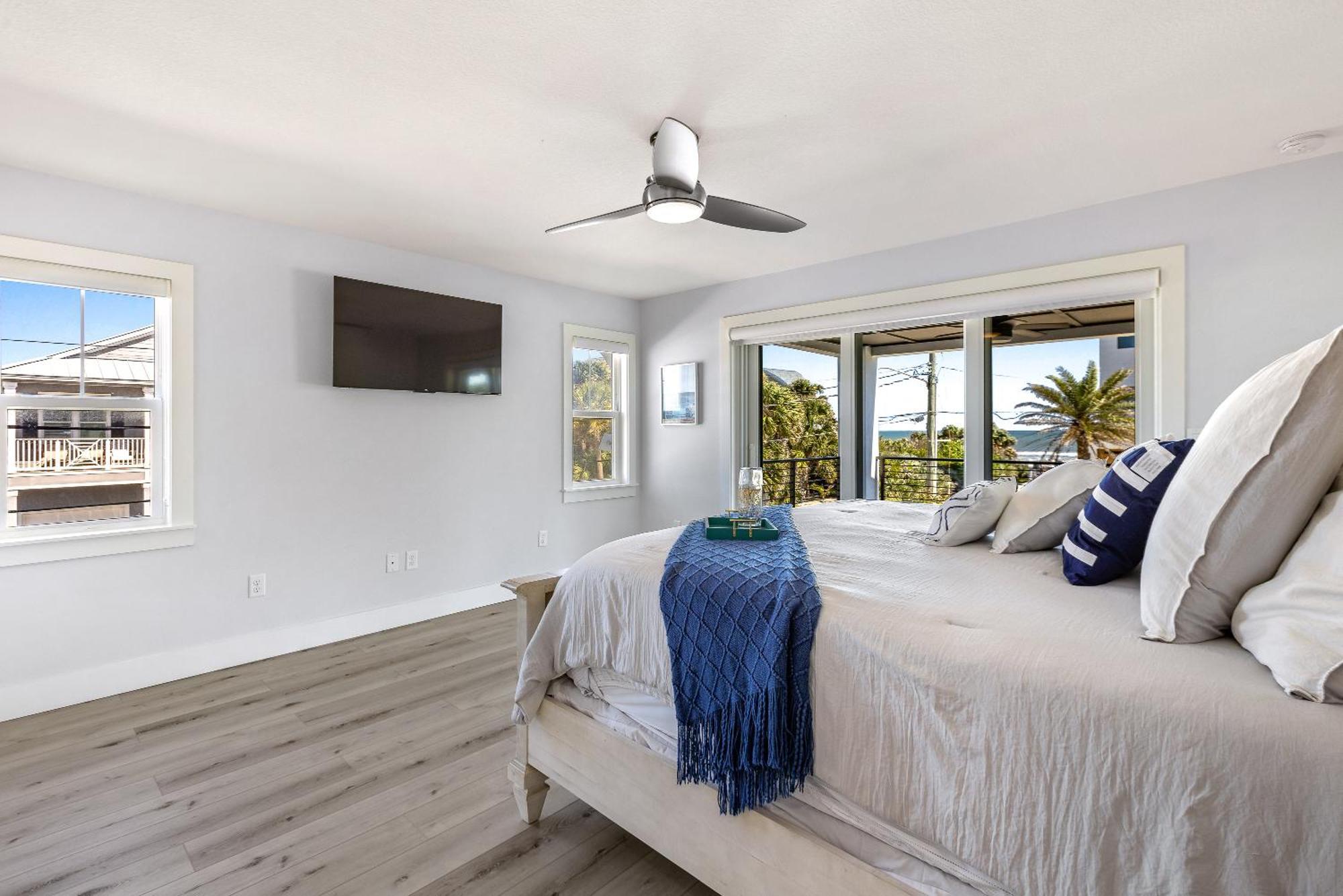 Coastal Dream! Ocean Views! Pool! Seconds From The Beach! 2601s Holiday home New Smyrna Beach
