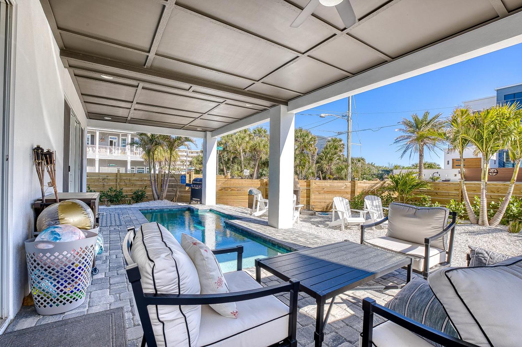Coastal Dream! Ocean Views! Pool! Seconds From The Beach! 2601s Holiday home New Smyrna Beach
