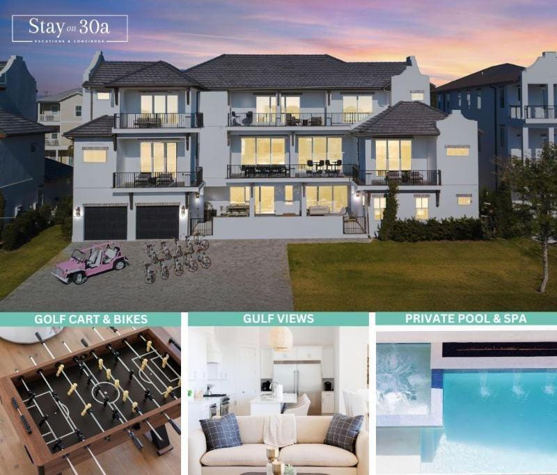 Holiday home Poppy House By On 30a- Pool, Bikes, Golf Cart *
