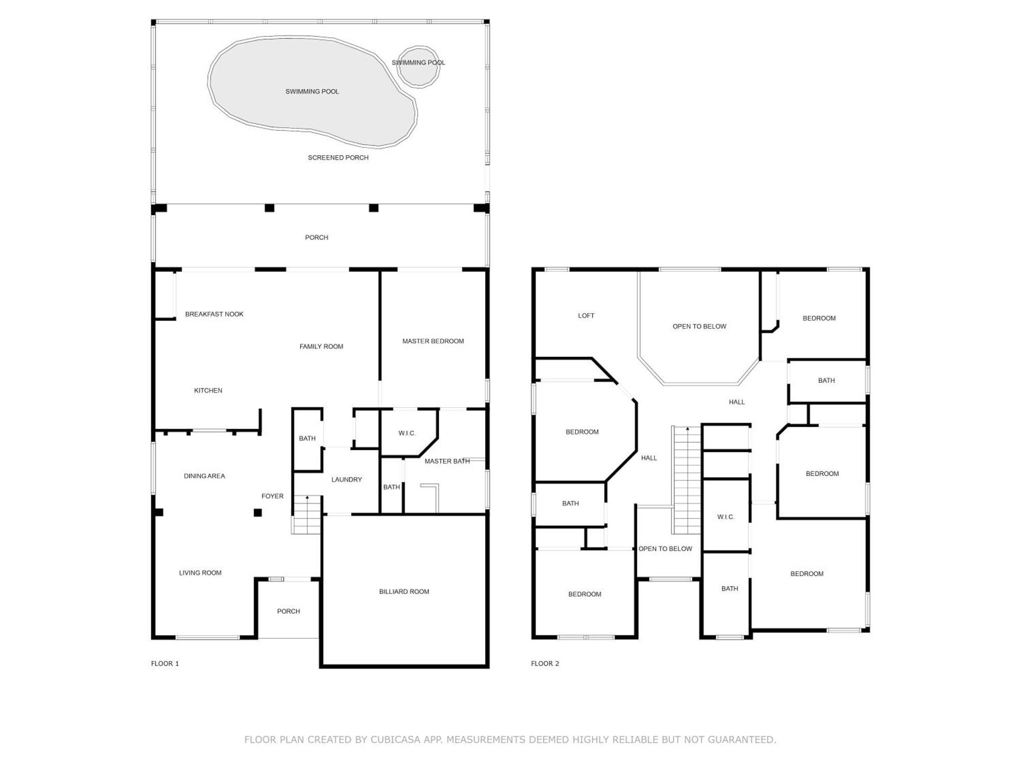 Emerald Island 6 Bedroom 4 Bathroom Luxury Holiday home Kissimmee