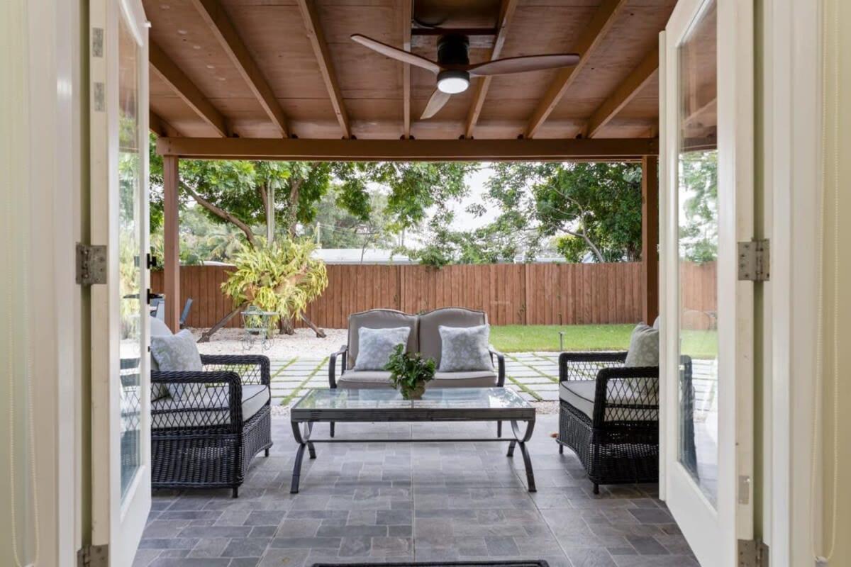 Wicker And Wine - Location Hot Tub Gated Yard * Fort Lauderdale
