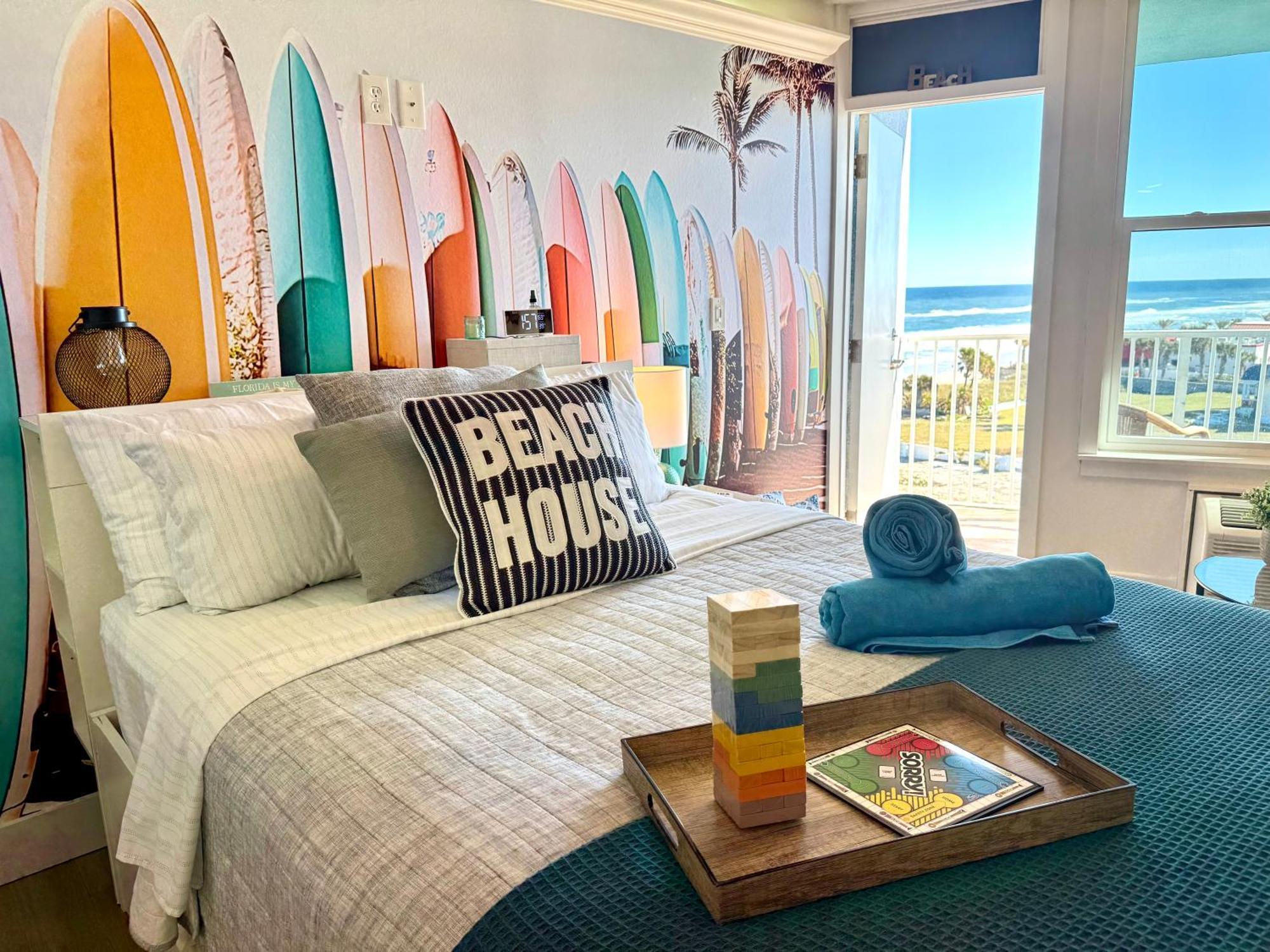 Open For 2025 Bikeweek - Luxury Beachfront - Private Balcony With Ocean View - Heated Pool - Hot Tub - Tiki Bar - Sauna Aparthotel *