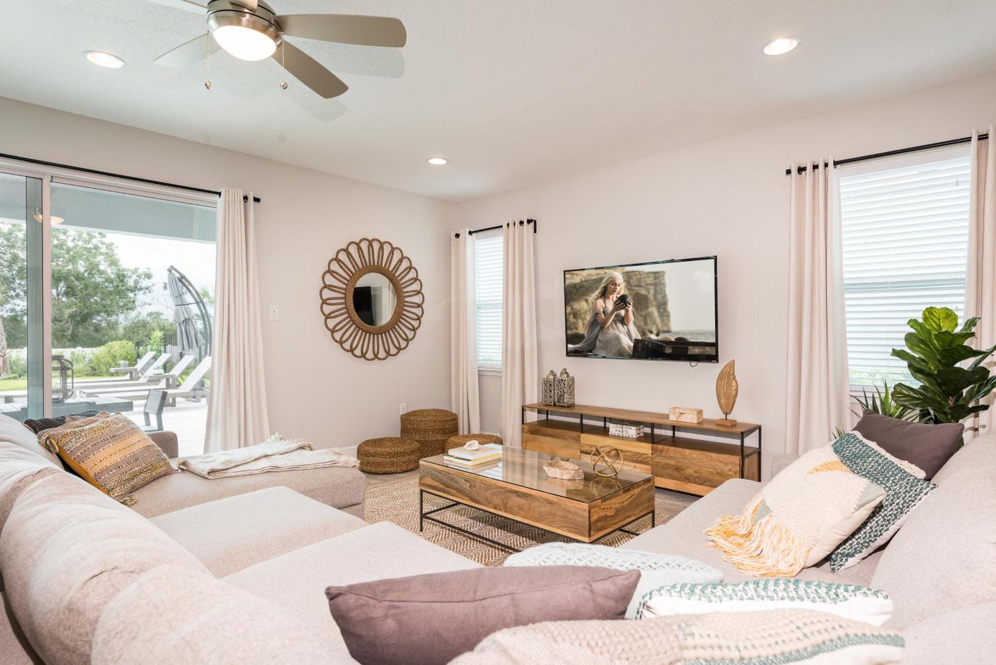 Radiant With Private Pool Near By Rentyl - 7676f Holiday home Orlando