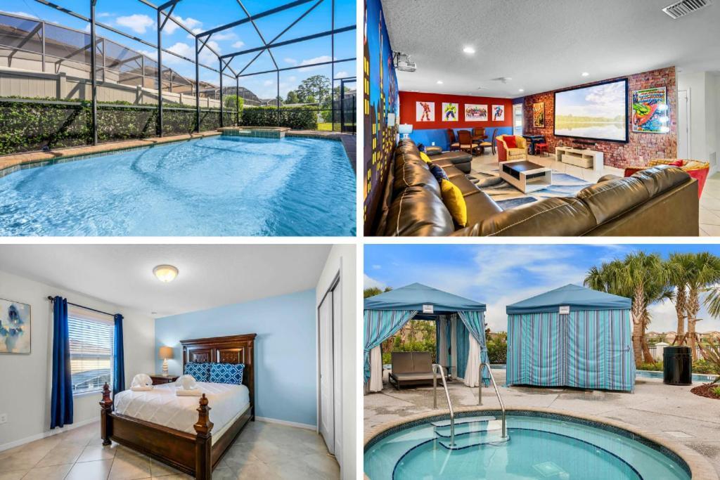 Windsor At Westside: 8br Near W/ Pool & Game Holiday home *