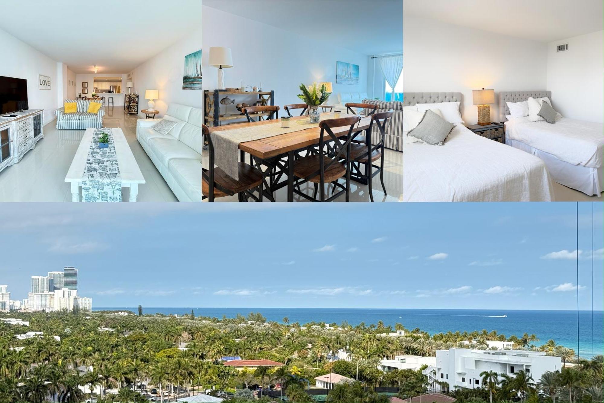 Apartment 1 Spring Promo - Sunny Isles Seaview Condo, Walk To Beach, Amazing Amenities *