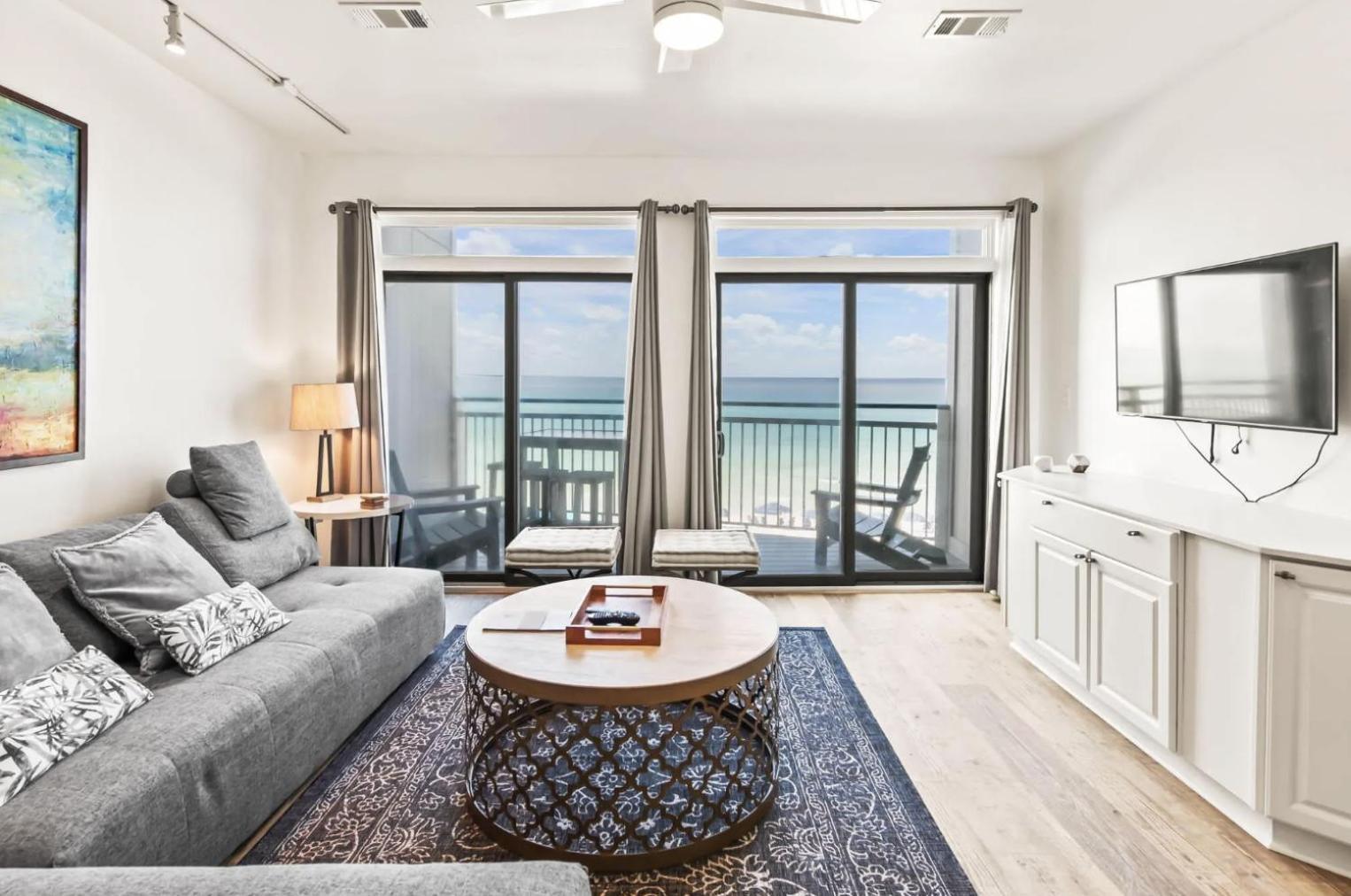 Available For Season! One Life One Gulf-front Townhome Apartment Seagrove Beach