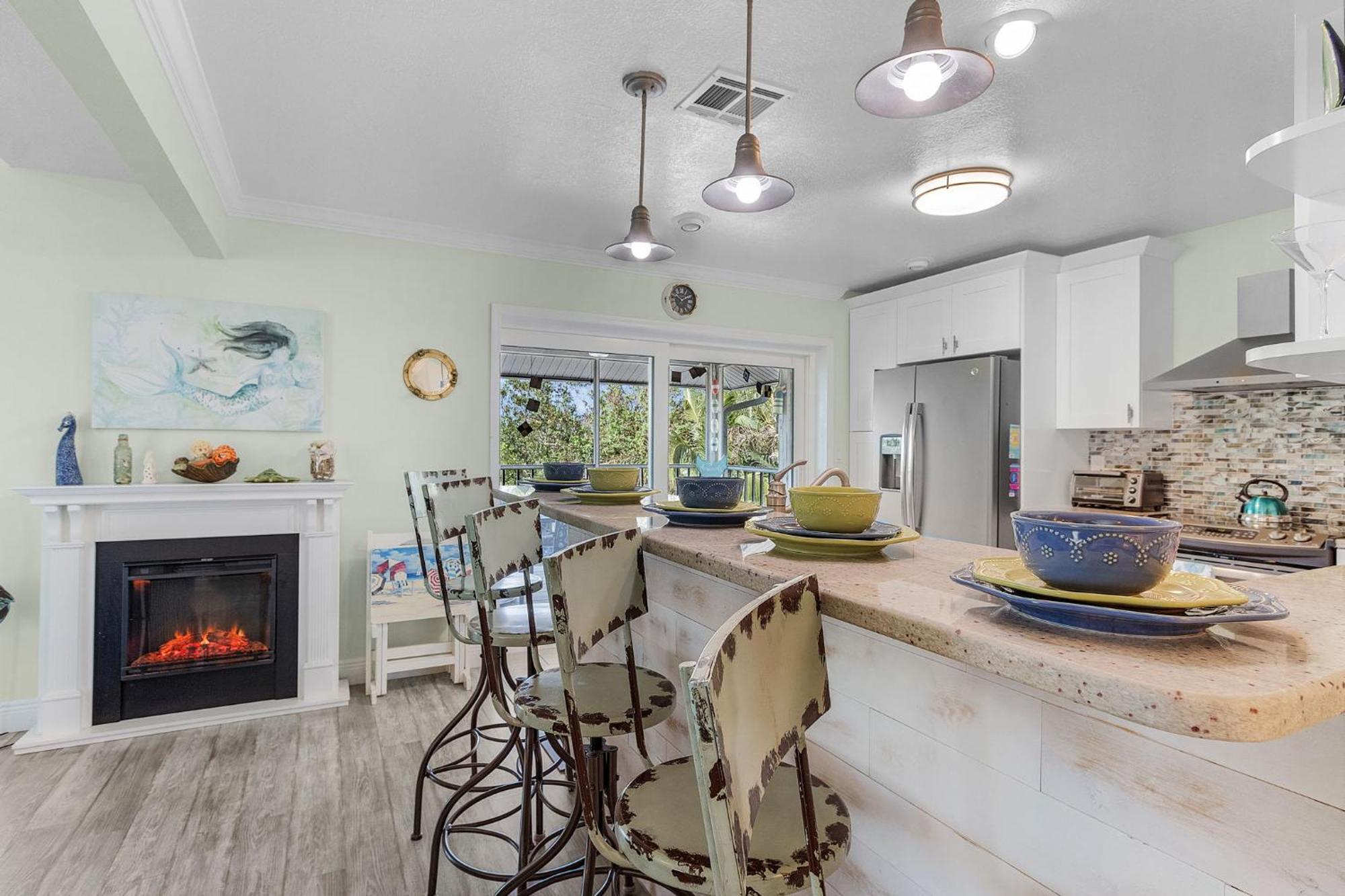 Close To Beach, Secluded Pier With Partial Bay Views - Blue Bayou B - Roelens Holiday home Fort Myers Beach