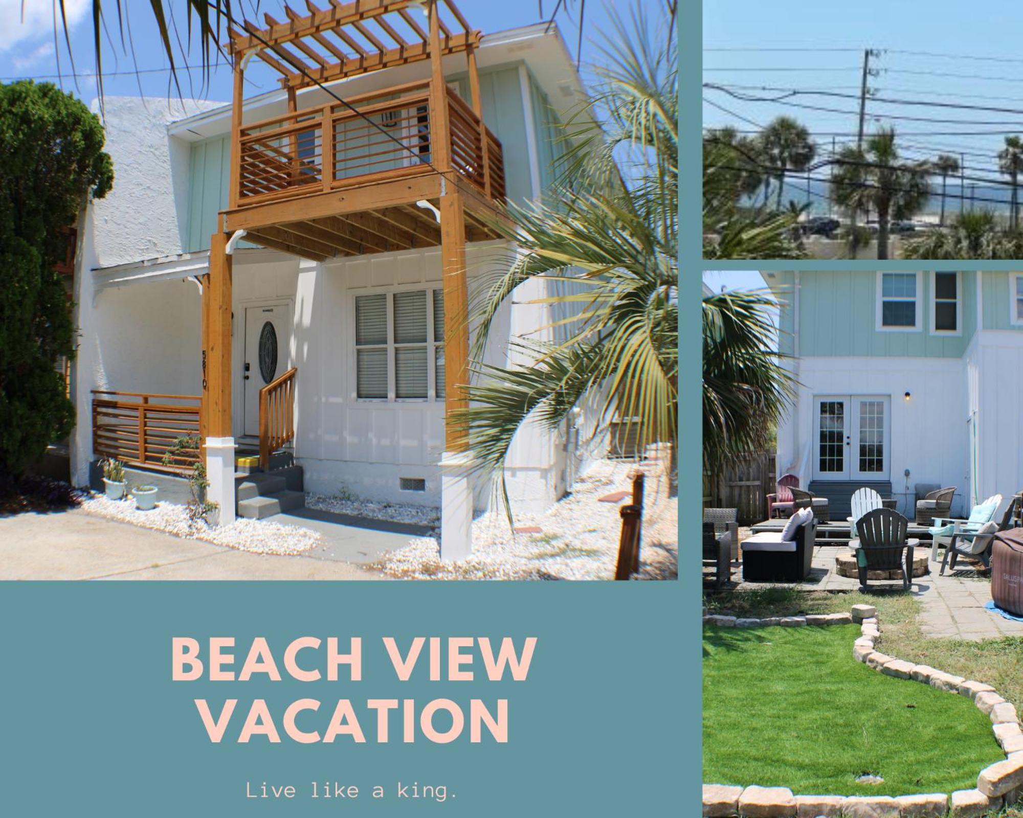 Holiday home Oceanview Oasis - Relax With Hot Tub, Breakfast, Fire Pit & Putting Green! Panama City Beach