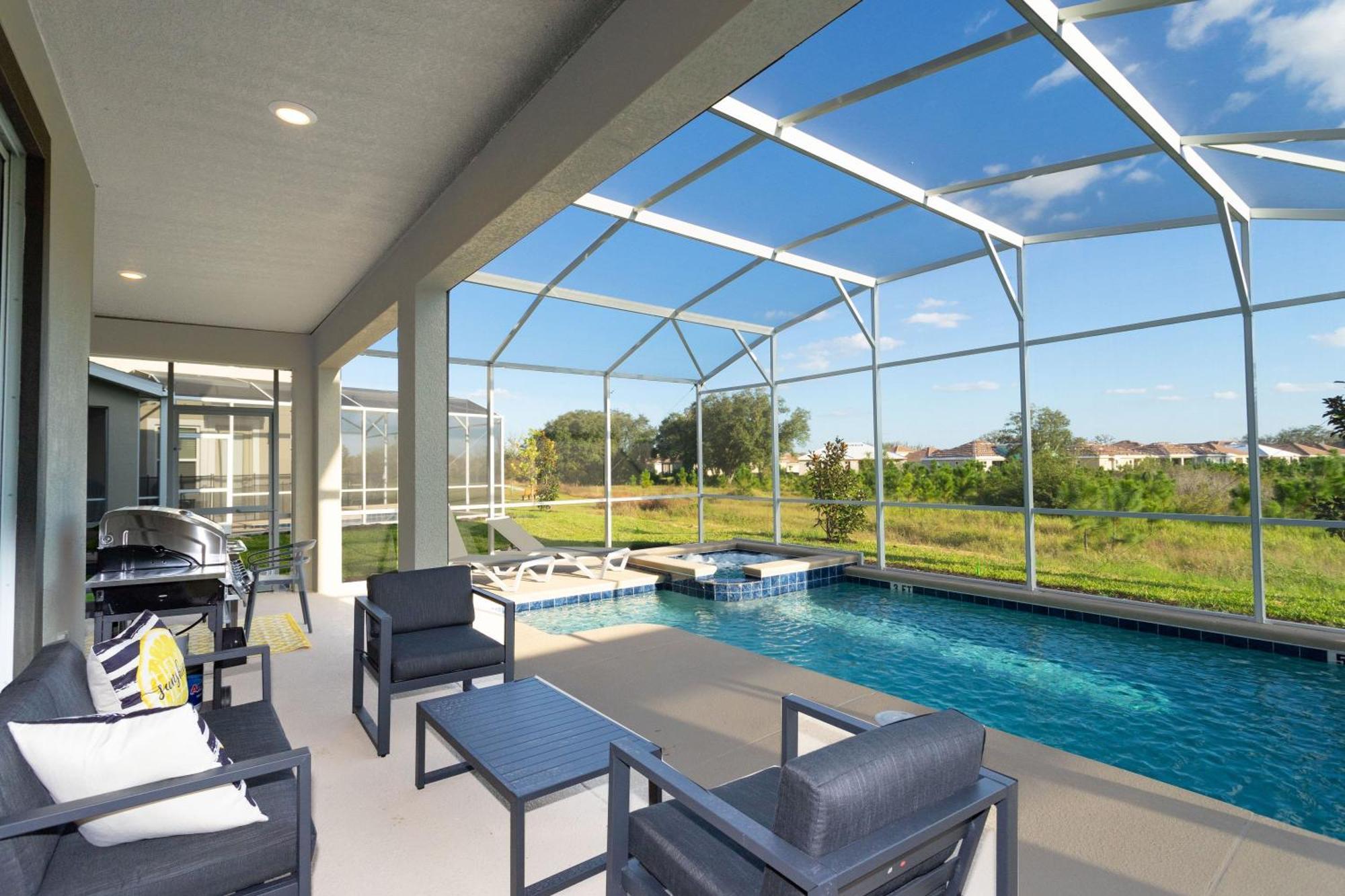 Gorgeous 6 Bd Sf Close To W/ Pool @ Champions Gate 712