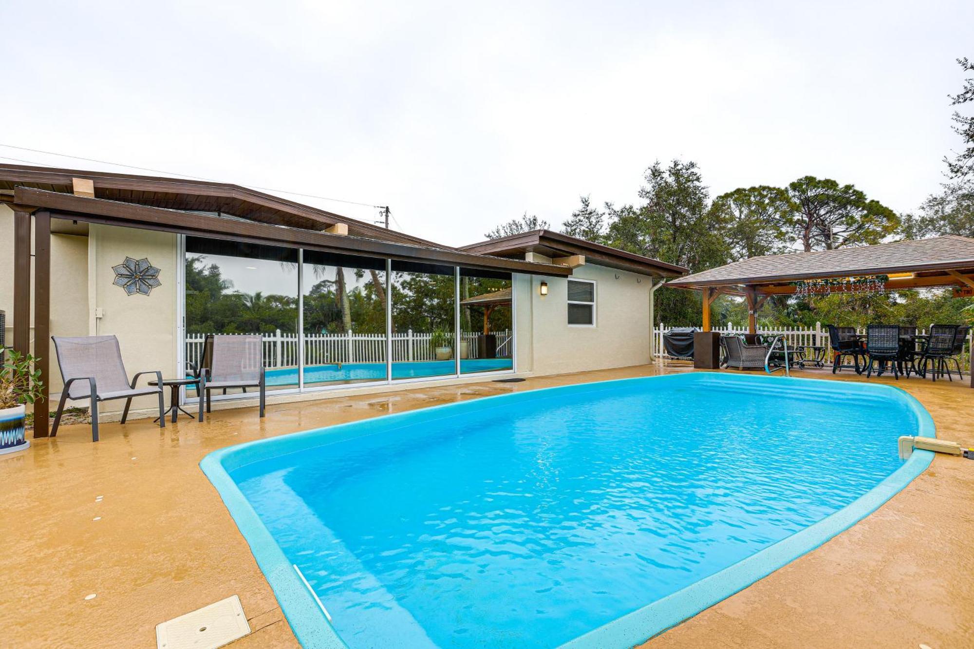 Riverfront House In Port St Lucie With Pool And Dock! River Park