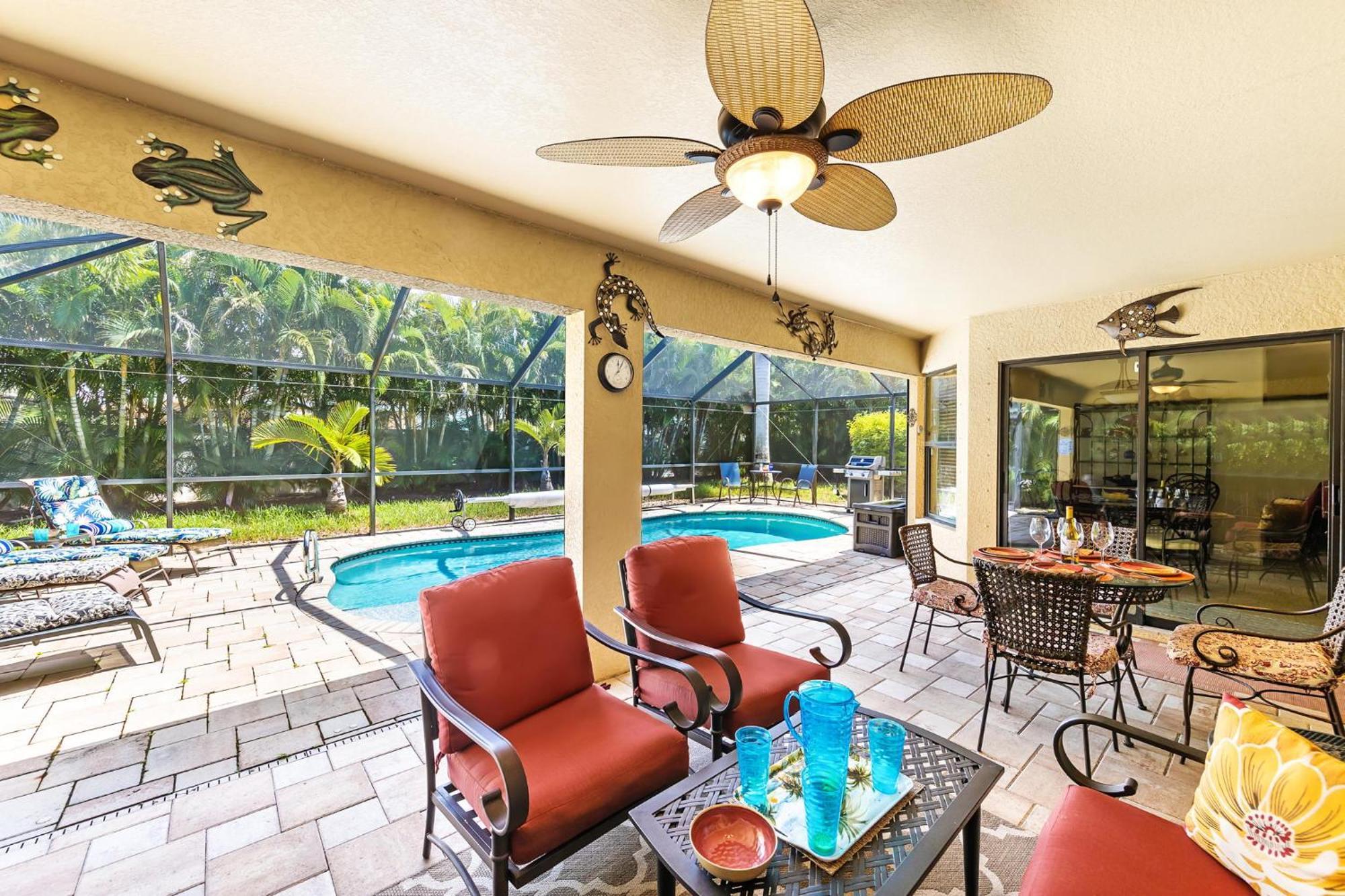 Private Oasis! Electric-heated Pool - Perfect For Families! - Barbossa * Cape Coral
