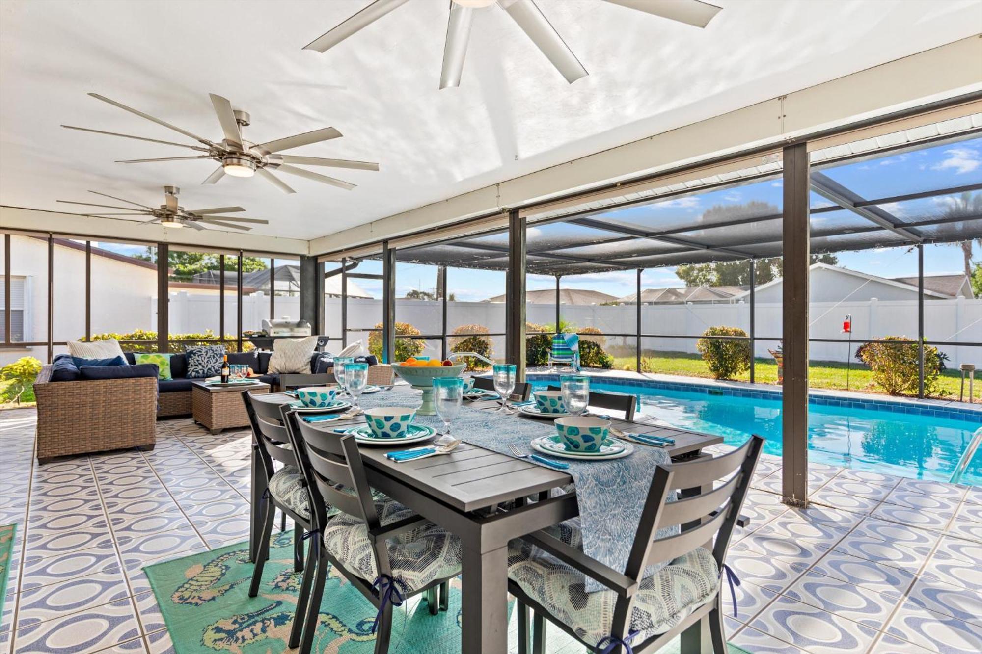 Villa Beautifully Remodeled Electric-heated Pool With Bikes - Perfect For Families! - Skyy