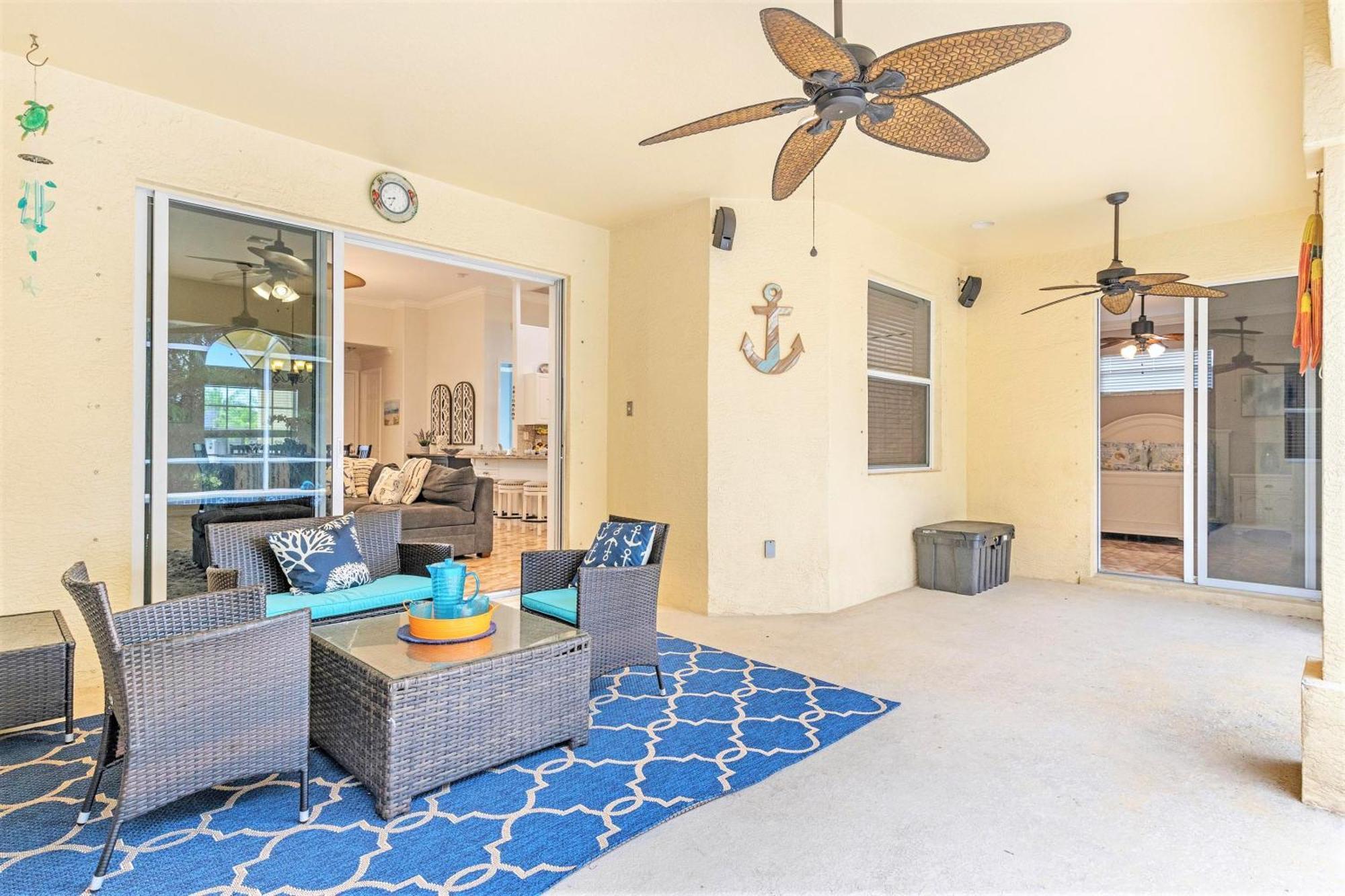 Villa Private Electric-heated Pool - Great For Families With Pets! - Nina Cape Coral