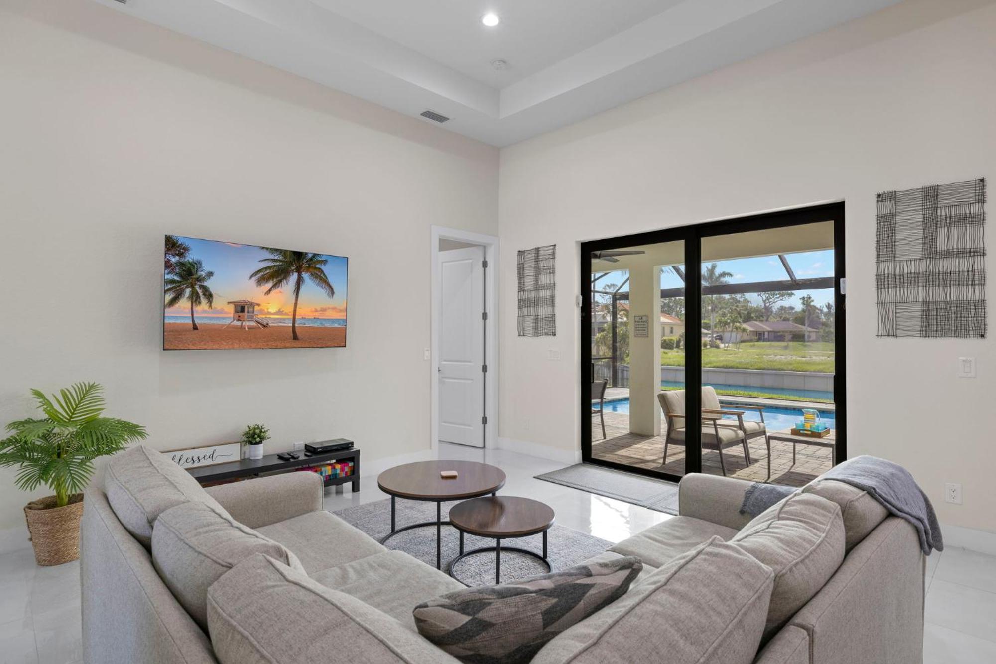 New Construction Modern 4-bedroom With Saltwater Heated Pool - Lola * Cape Coral