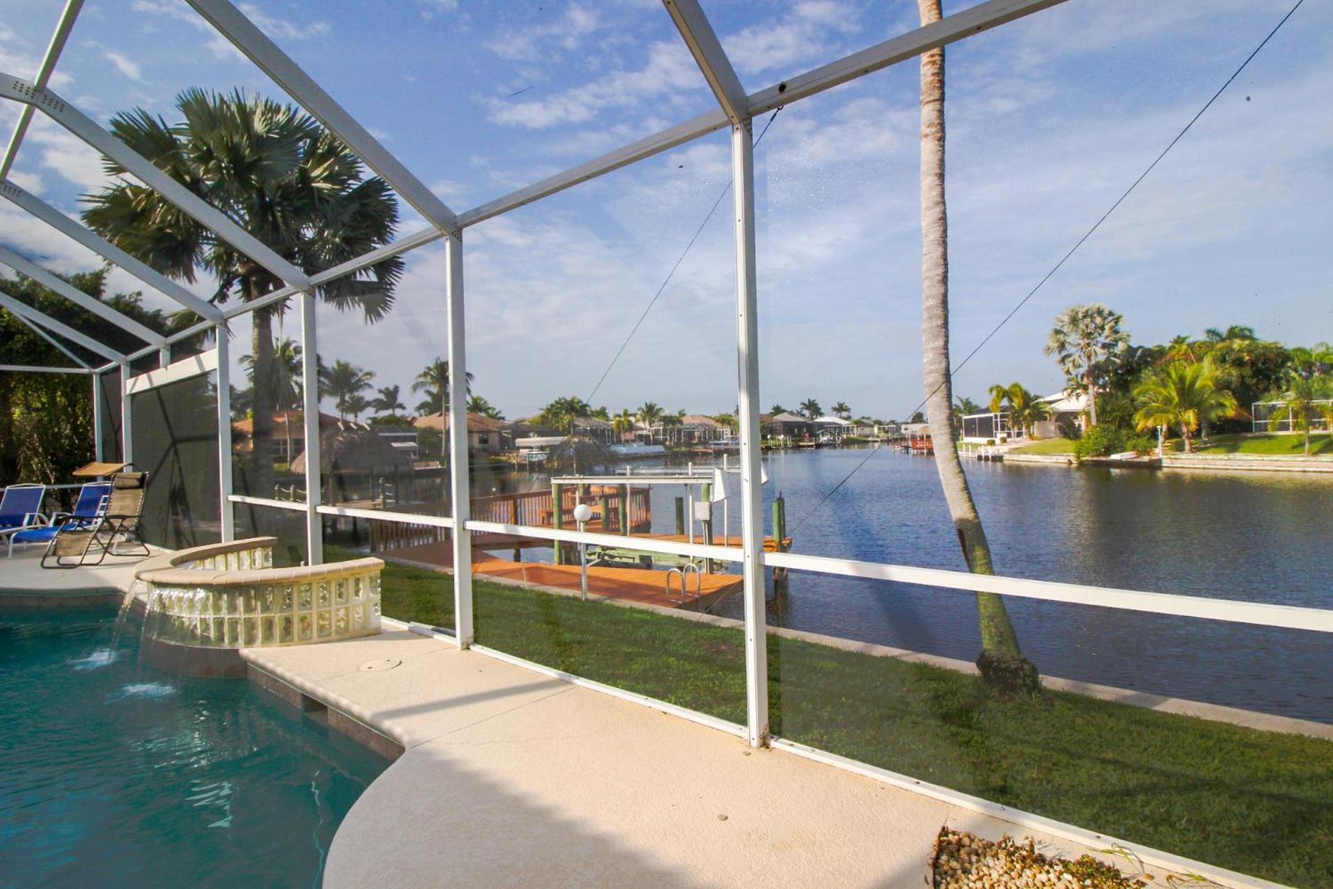 Remodeled Electric-heated Pool On Gulf-access Canal With Bikes - Liza *