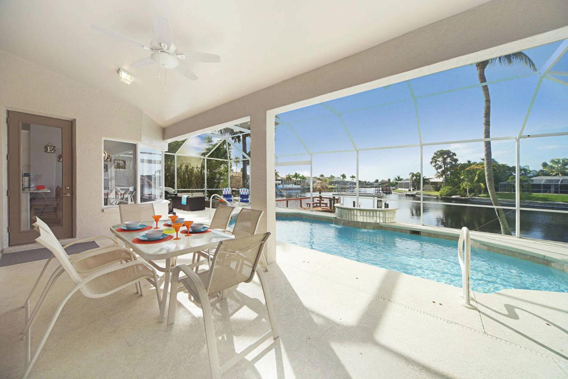 Remodeled Electric-heated Pool On Gulf-access Canal With Bikes - Liza