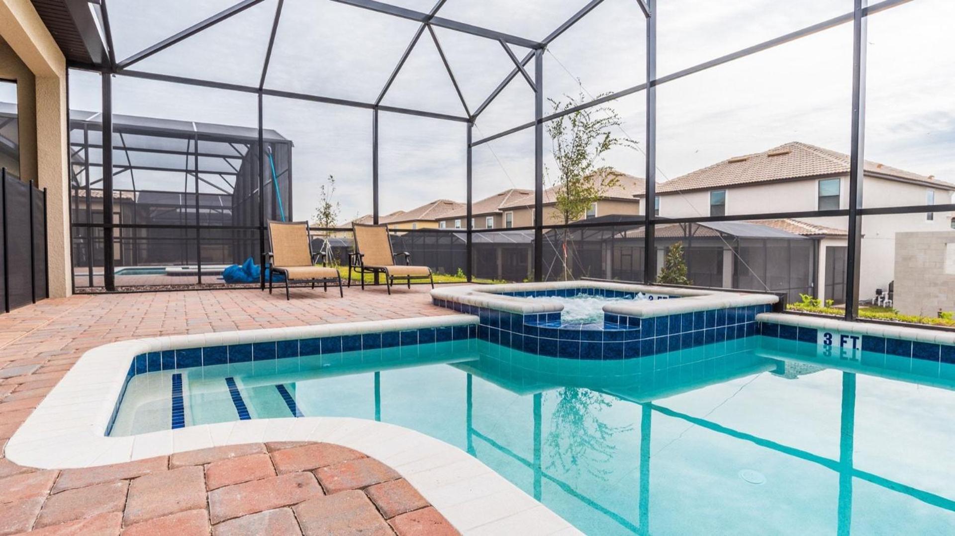 Championsgate Vacation Pool 8br Davenport
