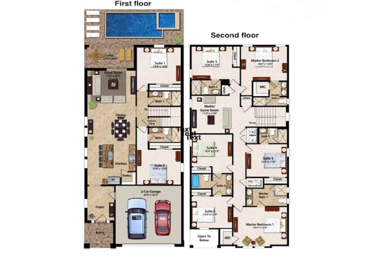 Holiday home 331-8-pc-perfectly Furnished With Games And Movie