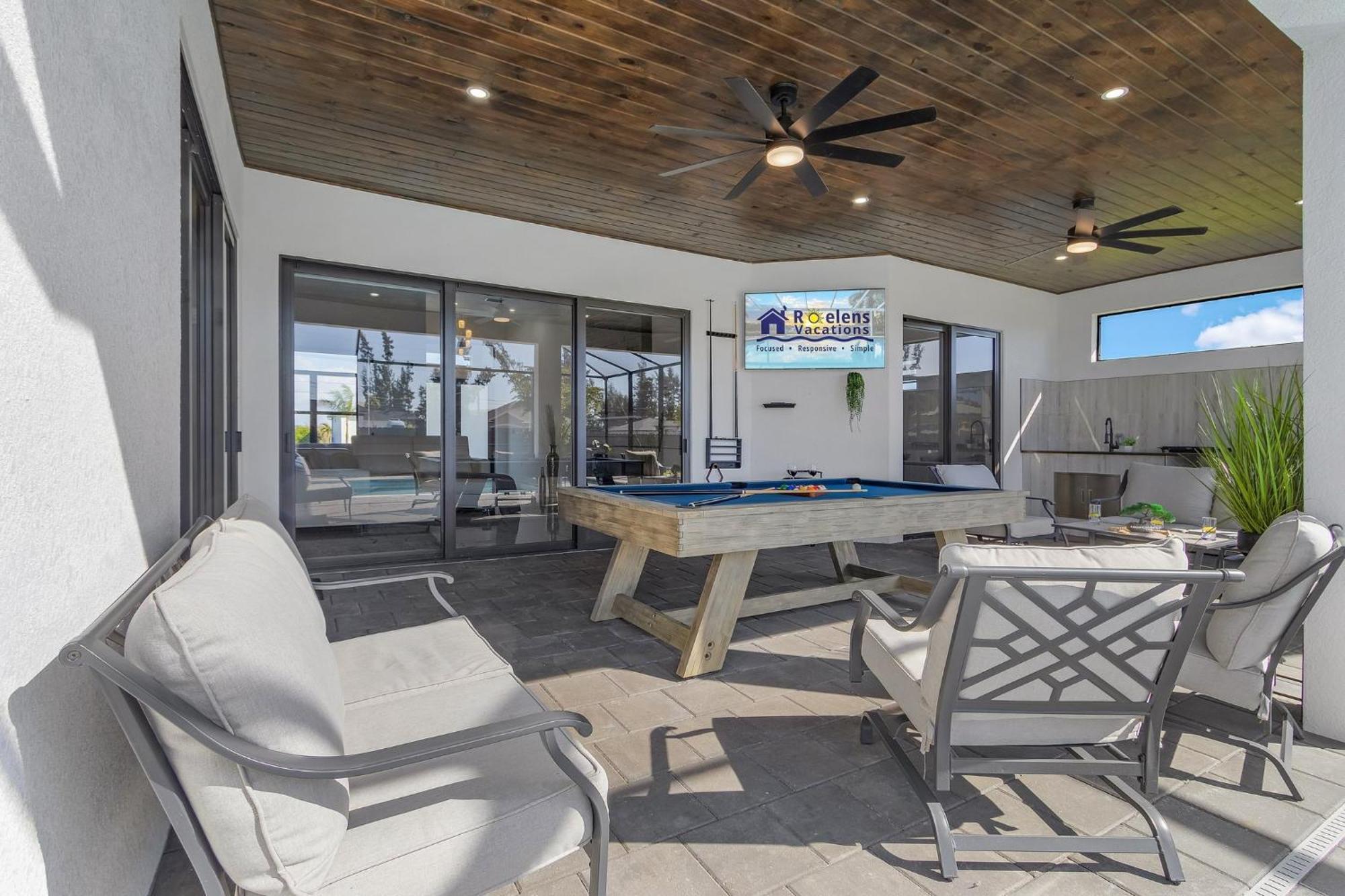 Pool, Exercise Equipment, Pool Table & Console Game - Sunset Paradise - Roelens Vacations *