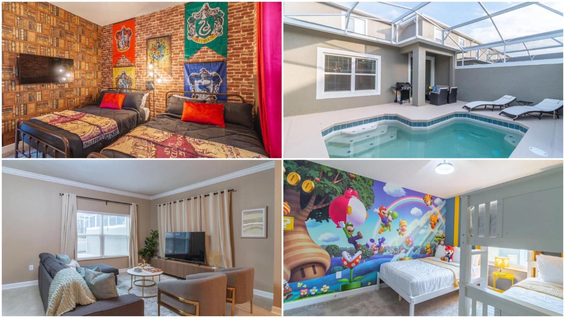 Themed Escape At Championsgate Private Pool & Access Kissimmee