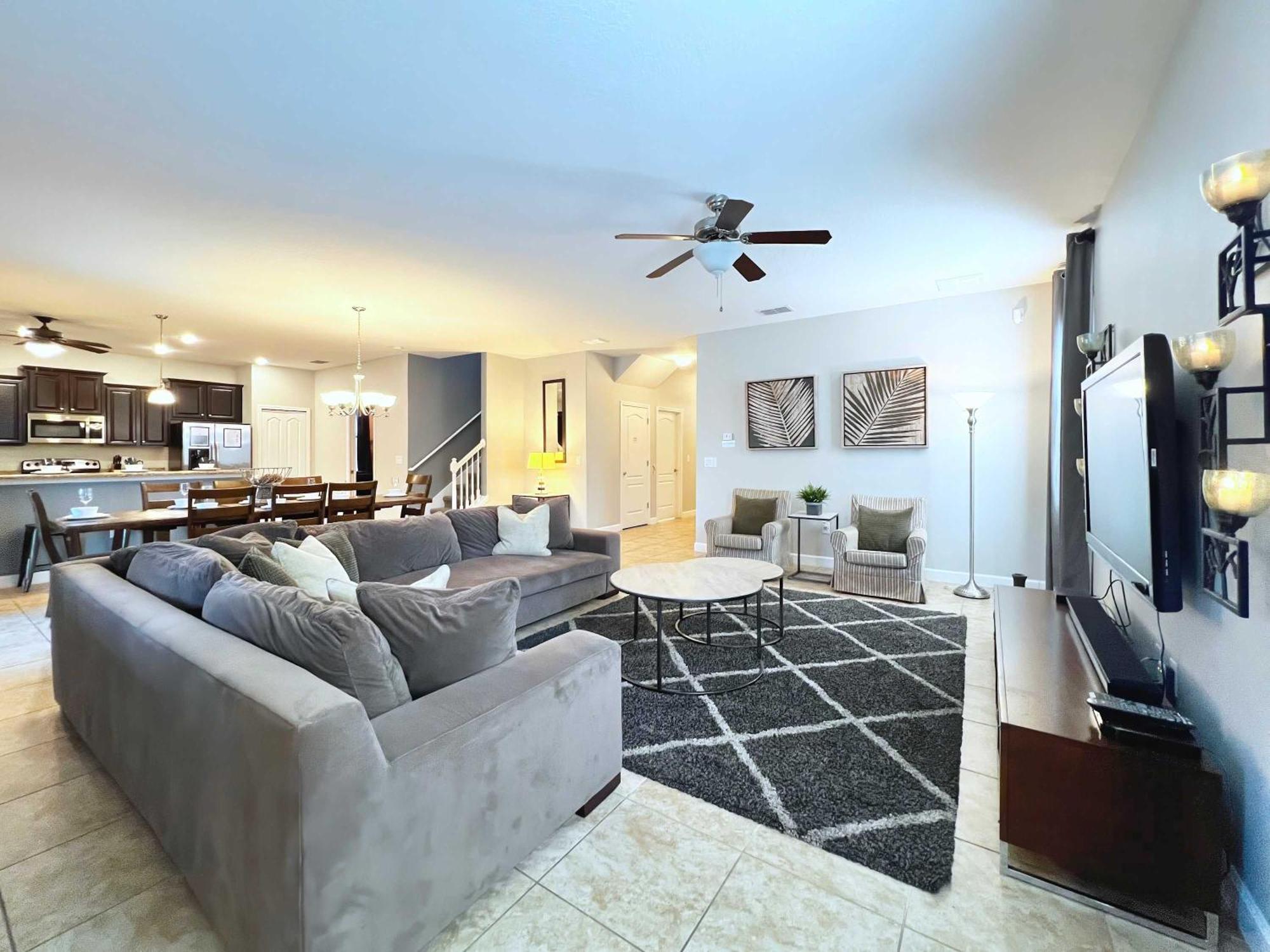 Beautiful 7bd Family With Themed Game Room-9117 Holiday home