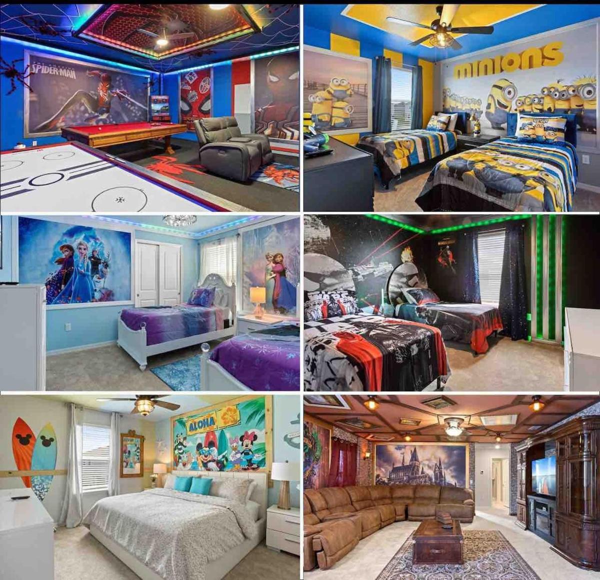 Dazzling Windsor Island 7br Themed Gameroom Holiday home Davenport