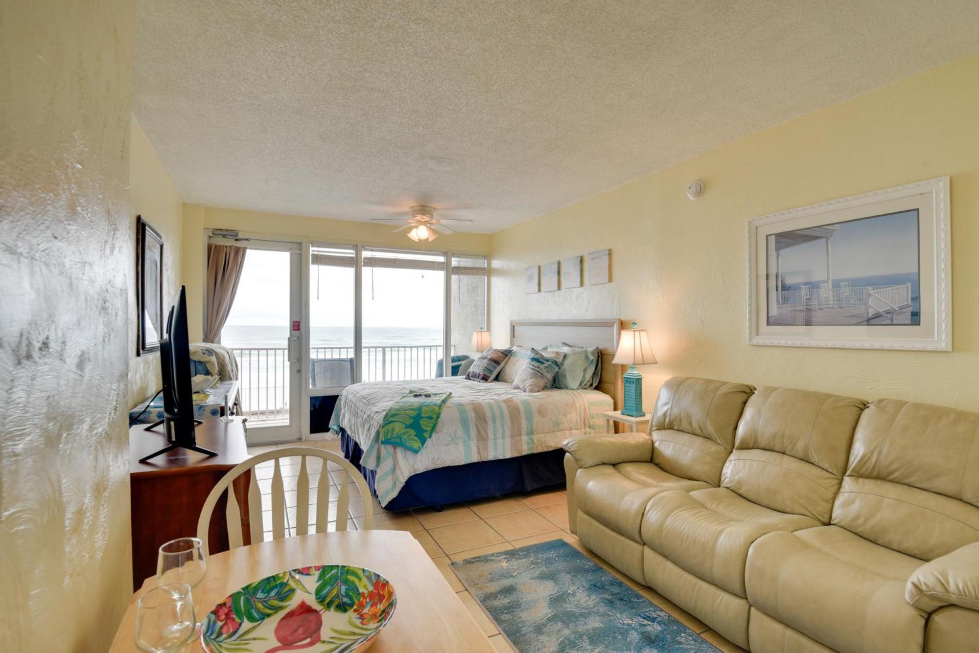 Apartment Oceanfront Daytona Walkable Location