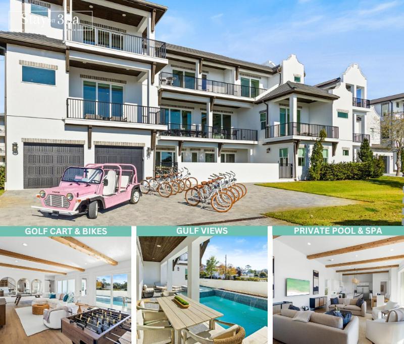 Poppy House By On 30a- Pool, Bikes, Golf Cart * Santa Rosa Beach