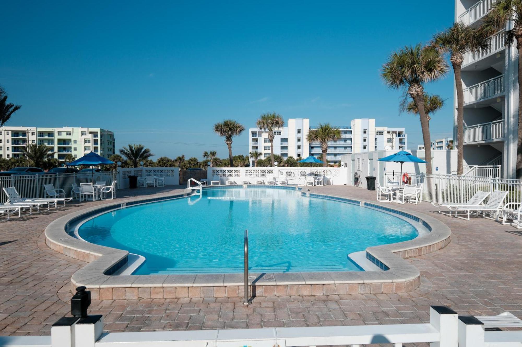Large Balcony With Direct Oceanfront Views And Access To Complex Pool *