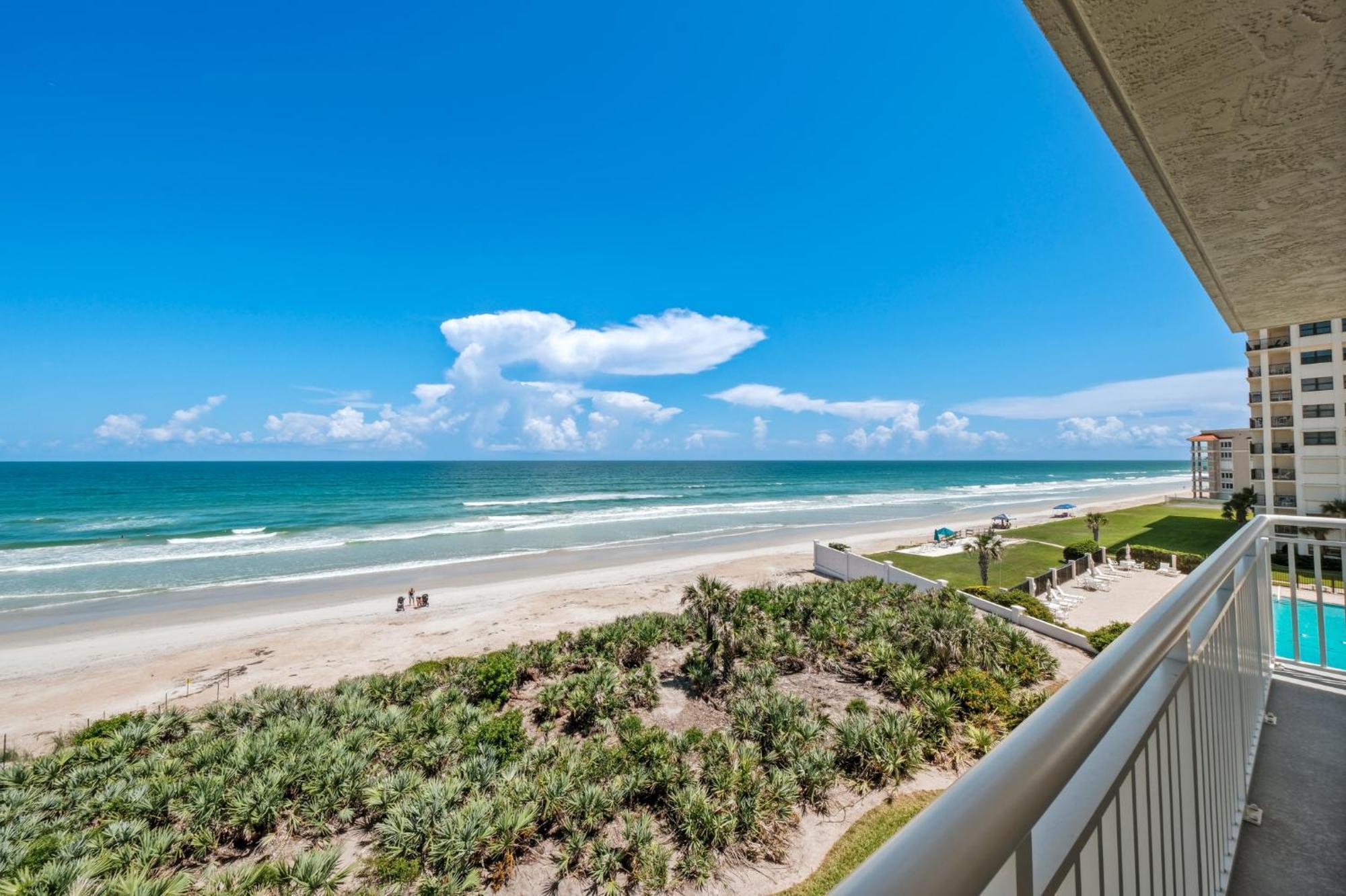 Corner Oceanfront Views With Wrap Around Balcony Located On The No-drive Beach! New Smyrna Beach